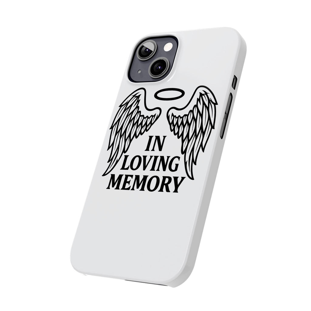 Guardian Angel Wings Phone Case In Loving Memory Sympathy Gift Memorial Remembrance Heaven Spiritual Protection Loss Grief Support