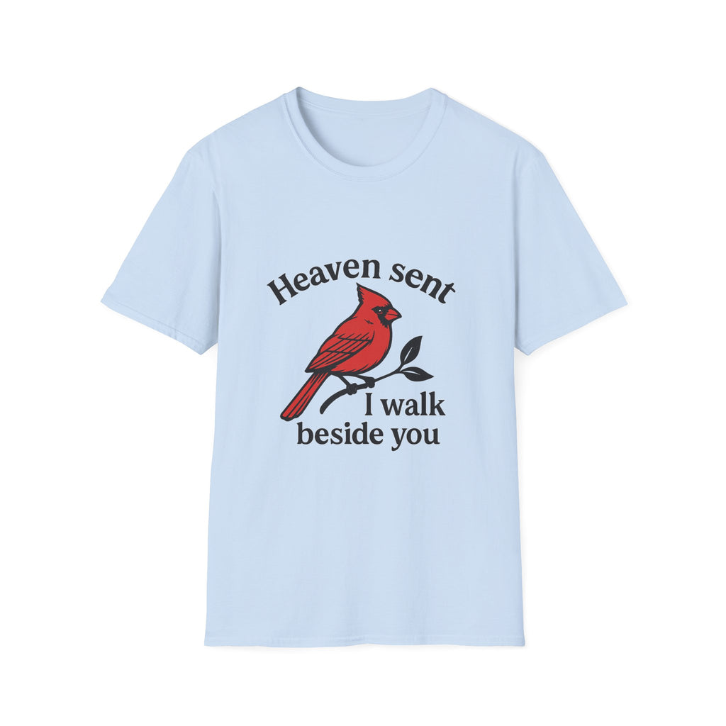 Cardinal Memorial Shirt Heaven Sent Grief Gift Loss of Loved One Remembrance Tee Sympathy Gift Bereavement Comfort Shirt