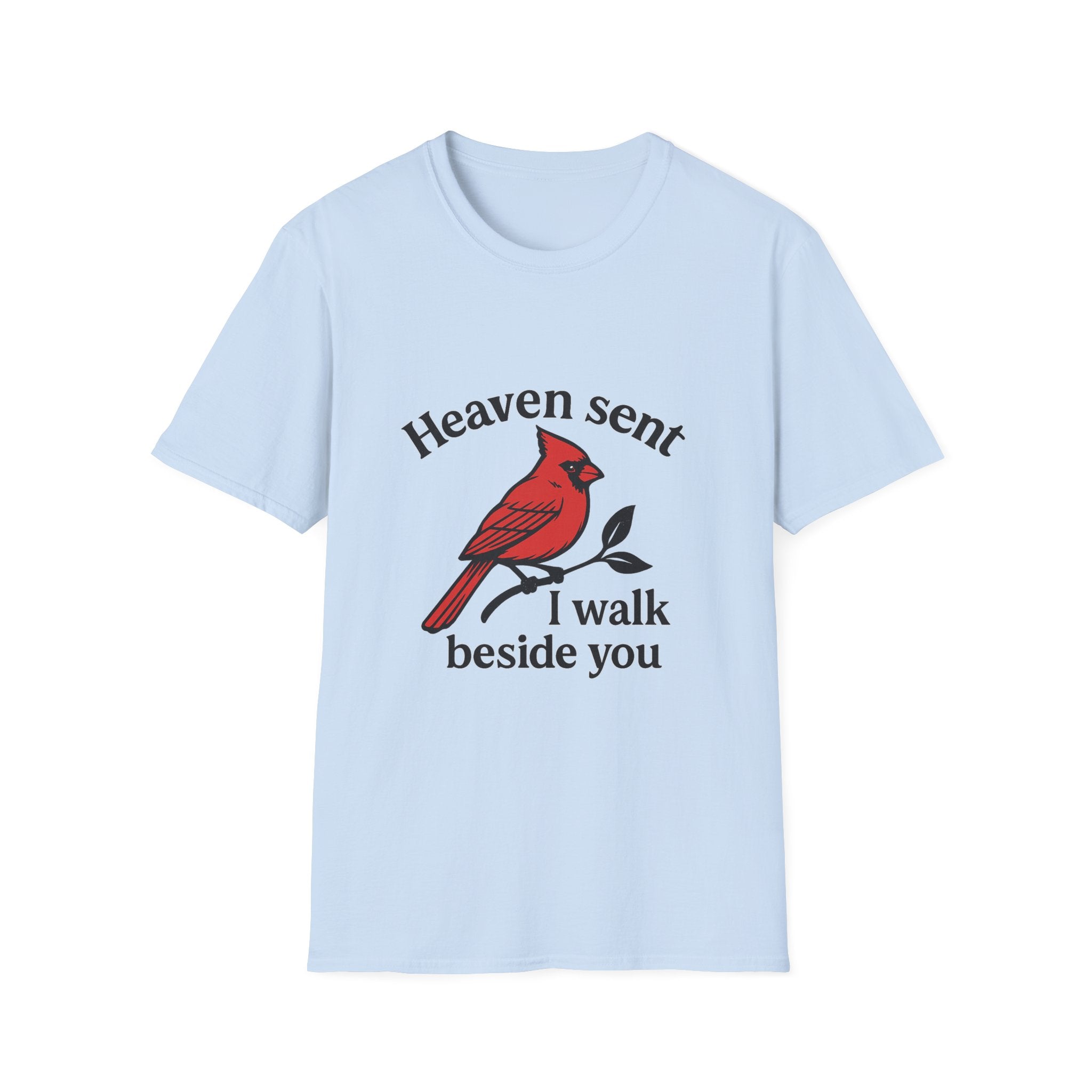Cardinal Memorial Shirt Heaven Sent Grief Gift Loss of Loved One Remembrance Tee Sympathy Gift Bereavement Comfort Shirt