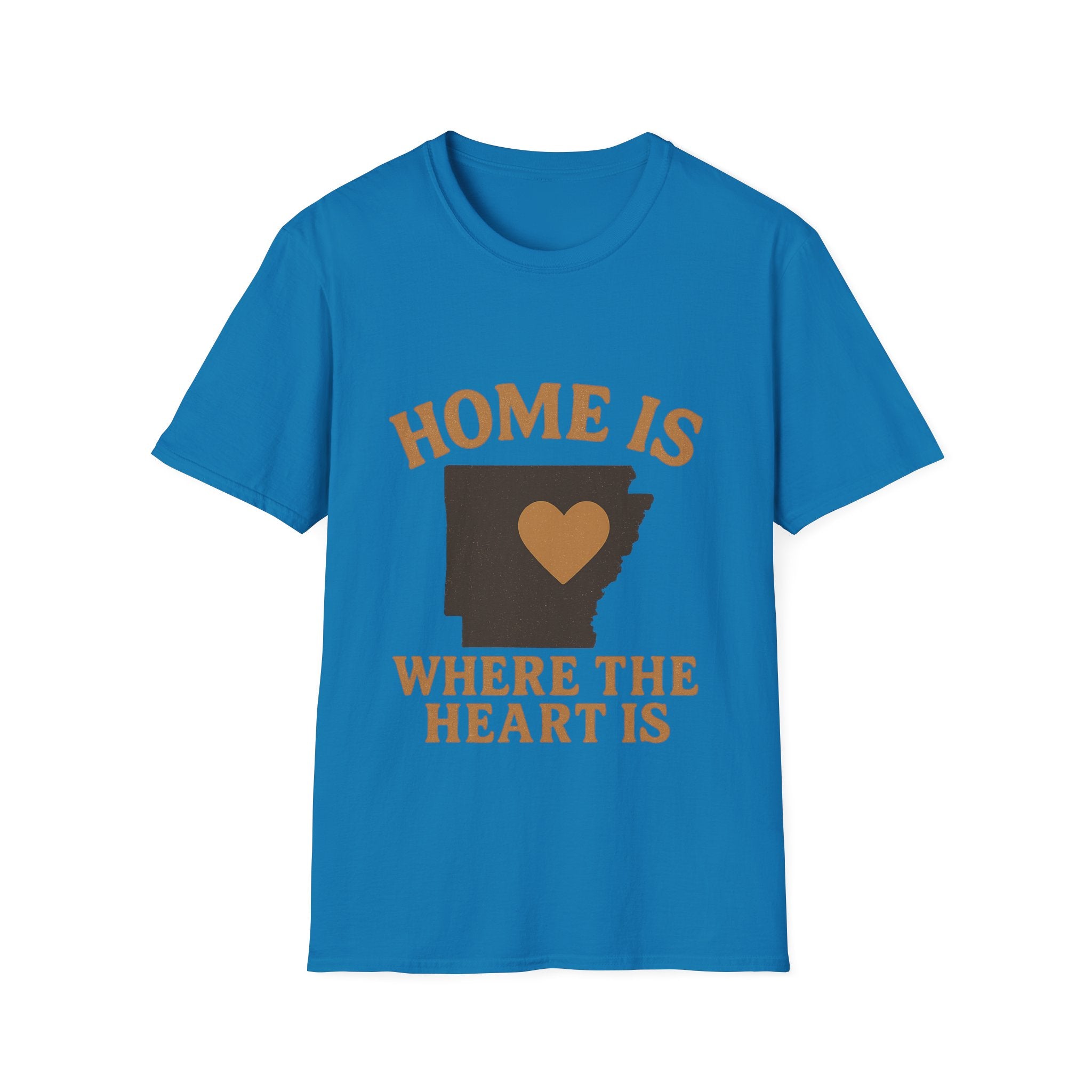 Home Is Where The Heart Is Shirt, Vintage State Silhouette Tee, Hometown Pride Gift, Missing Home Nostalgic T-Shirt