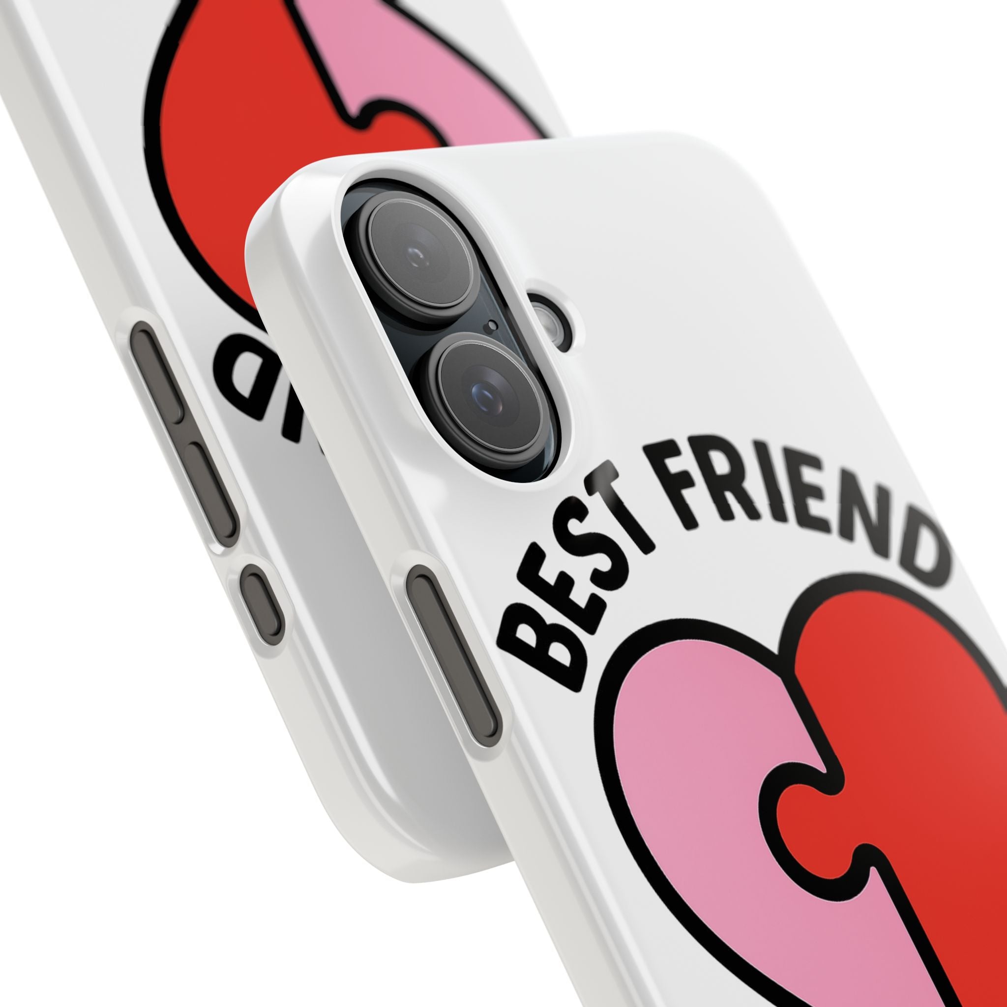 Best Friend Phone Case Set Puzzle Heart Matching BFF Gifts for Besties Friendship Phone Cases Cute Teen Gift for Her