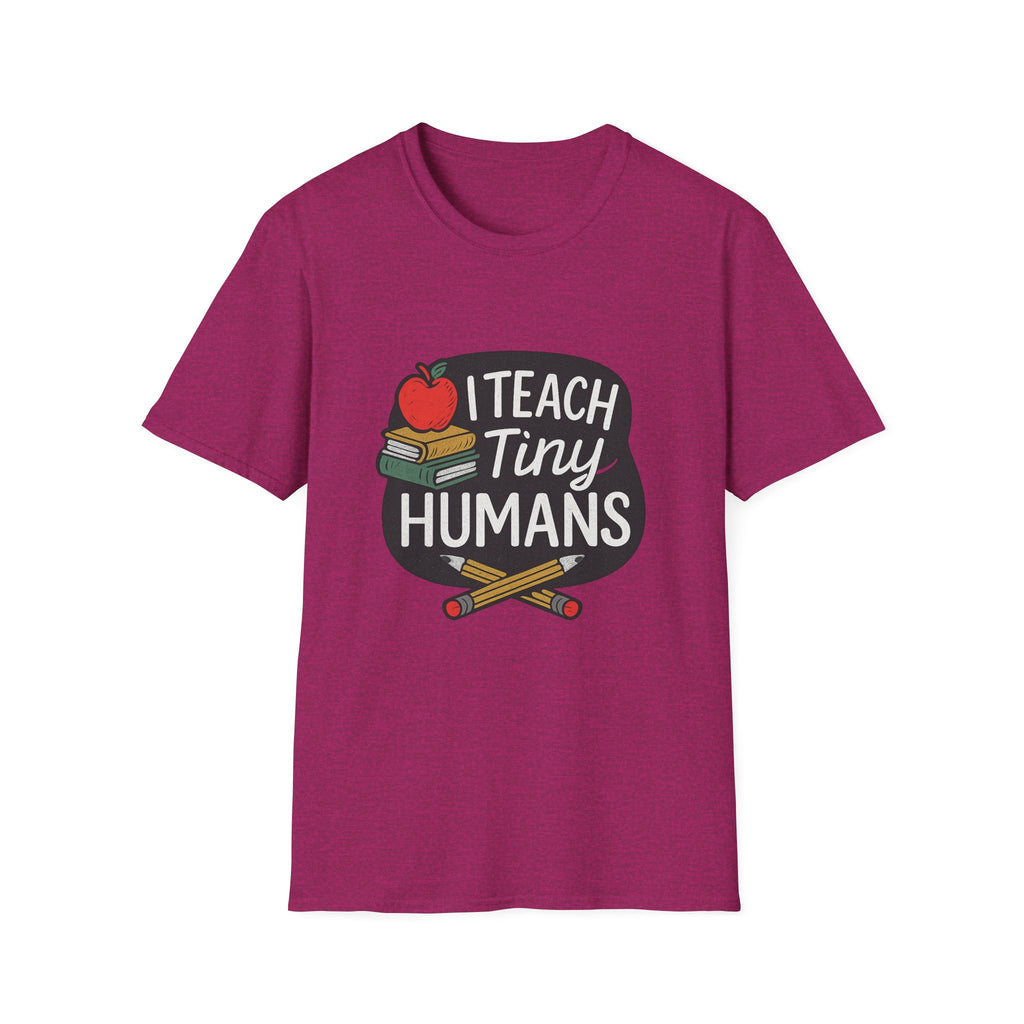 I Teach Tiny Humans T-Shirt, Preschool Teacher Shirt, Kindergarten Teacher Gift, Daycare Worker Tee, Early Childhood Educator