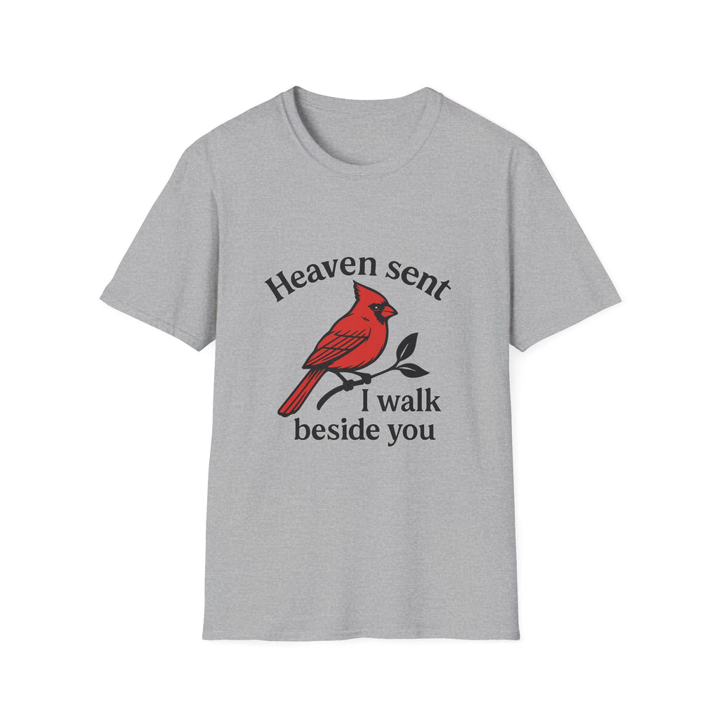 Cardinal Memorial Shirt Heaven Sent Grief Gift Loss of Loved One Remembrance Tee Sympathy Gift Bereavement Comfort Shirt