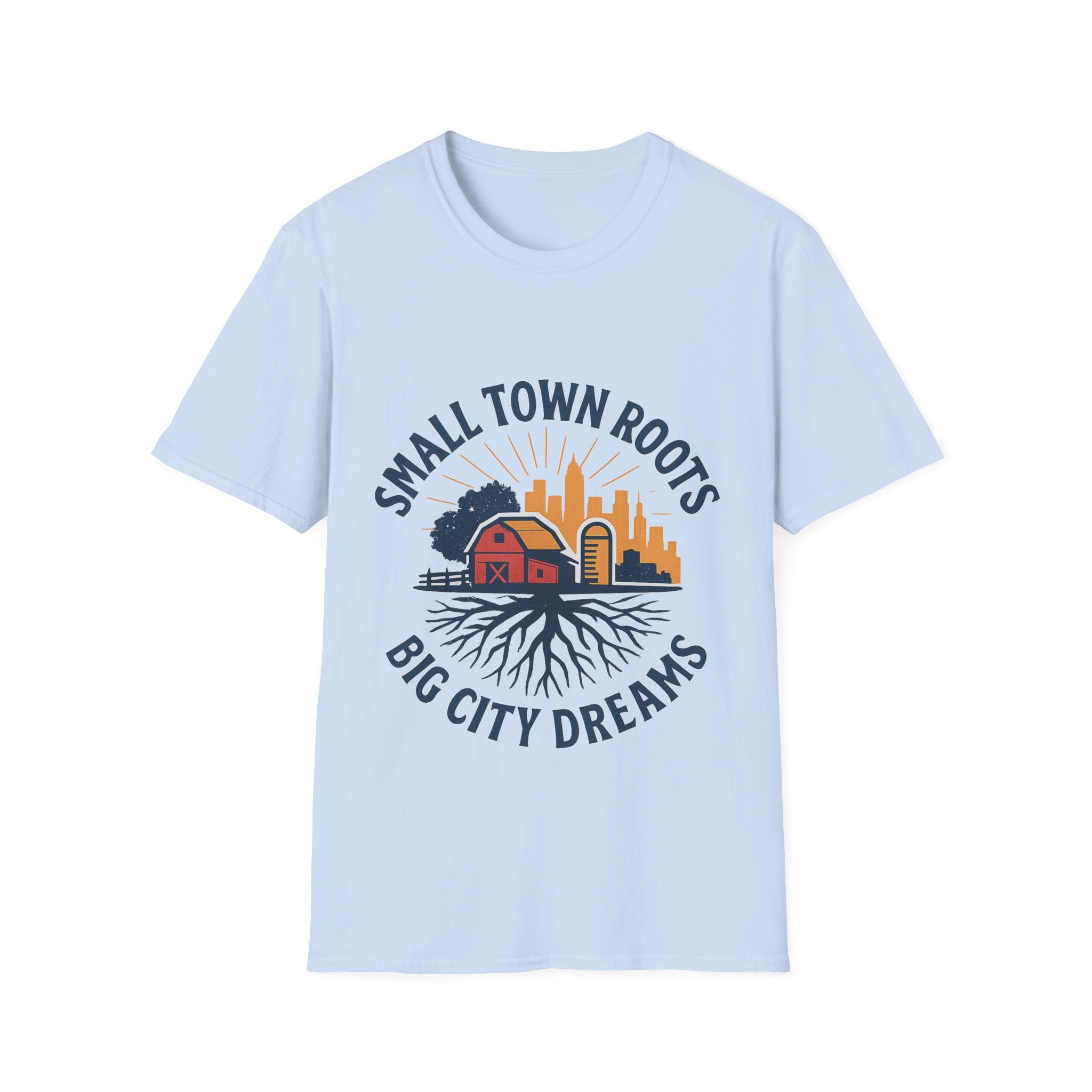 Small Town Roots Big City Dreams Shirt, Hometown Pride Tee, Vintage Americana Tshirt, Country Girl Gift, Small Town Pride