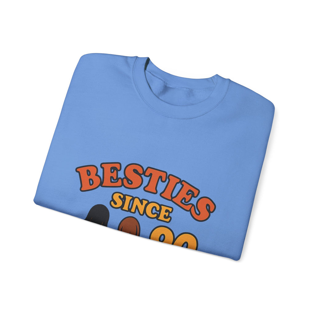 Besties Since Retro Years Sweatshirt 90s Nostalgia Best Friend Gift Friendship Anniversary Vintage Aesthetic Crewneck