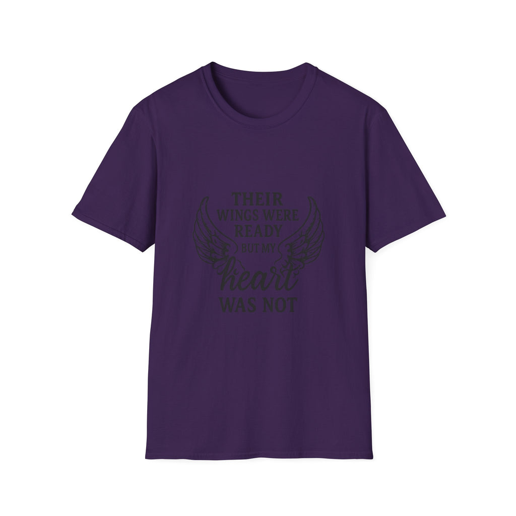 Their Wings Were Ready T-Shirt, Memorial Shirt, Grief Loss Remembrance Tee, Angel Wings Quote Shirt, Sympathy Gift Bereavement