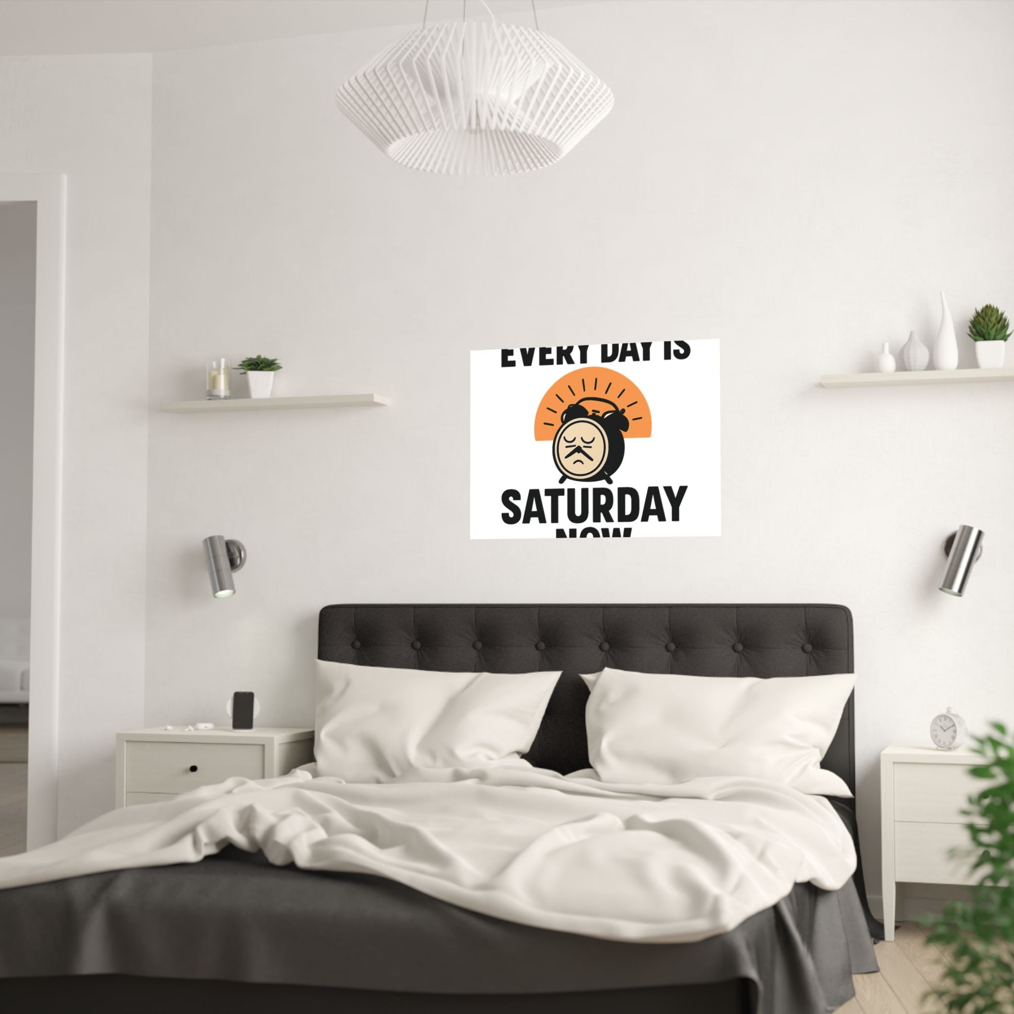 Retirement Gift Every Day is Saturday Now Poster, Funny Retirement Party Decor, Coworker Retirement Gift, Retirement Wall Art