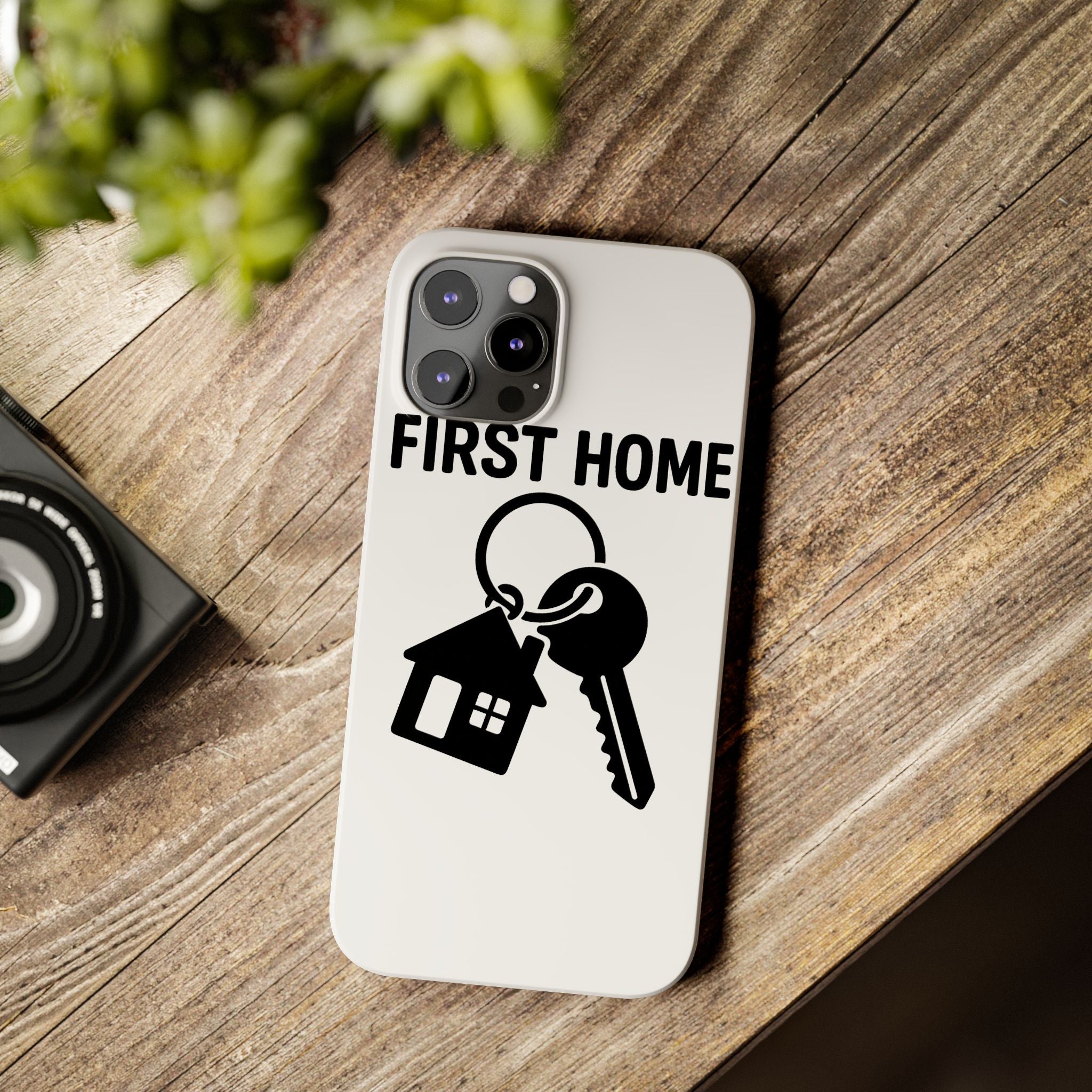 First Home Keys Phone Case, New Homeowner Gift, Housewarming Present, Minimalist House Key Design, First Time Home Buyer Gift