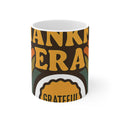 In My Thankful Era Mug Retro Rainbow Coffee Mug Gratitude Gift Aesthetic 70s Groovy Thankful Mug Positive Vibes Self Care Gift