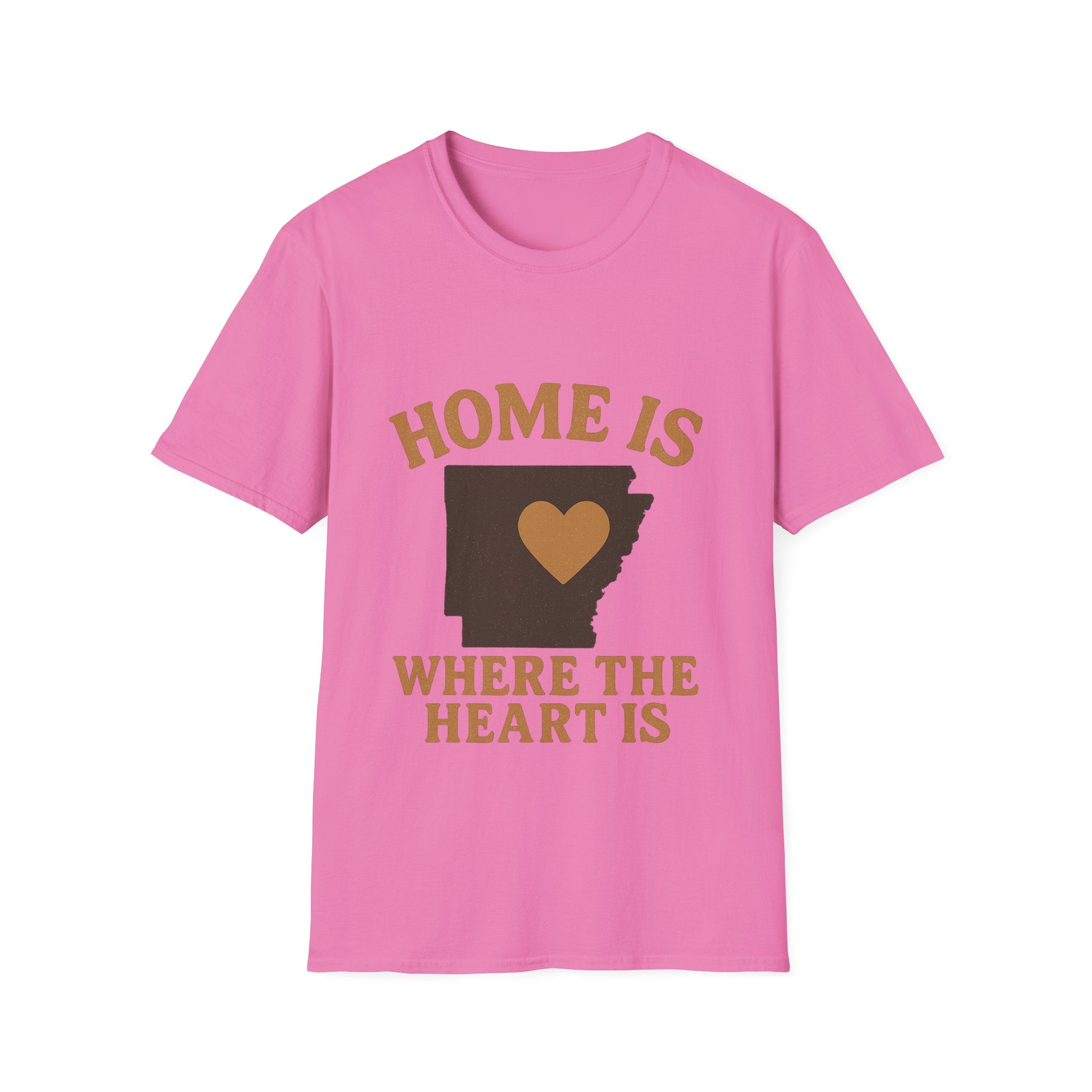 Home Is Where The Heart Is Shirt, Vintage State Silhouette Tee, Hometown Pride Gift, Missing Home Nostalgic T-Shirt