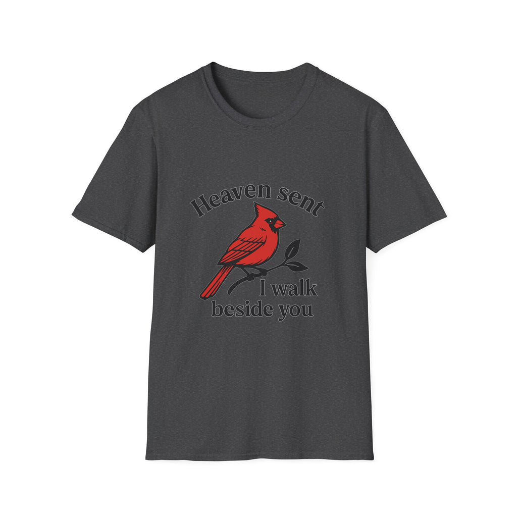 Cardinal Memorial Shirt Heaven Sent Grief Gift Loss of Loved One Remembrance Tee Sympathy Gift Bereavement Comfort Shirt
