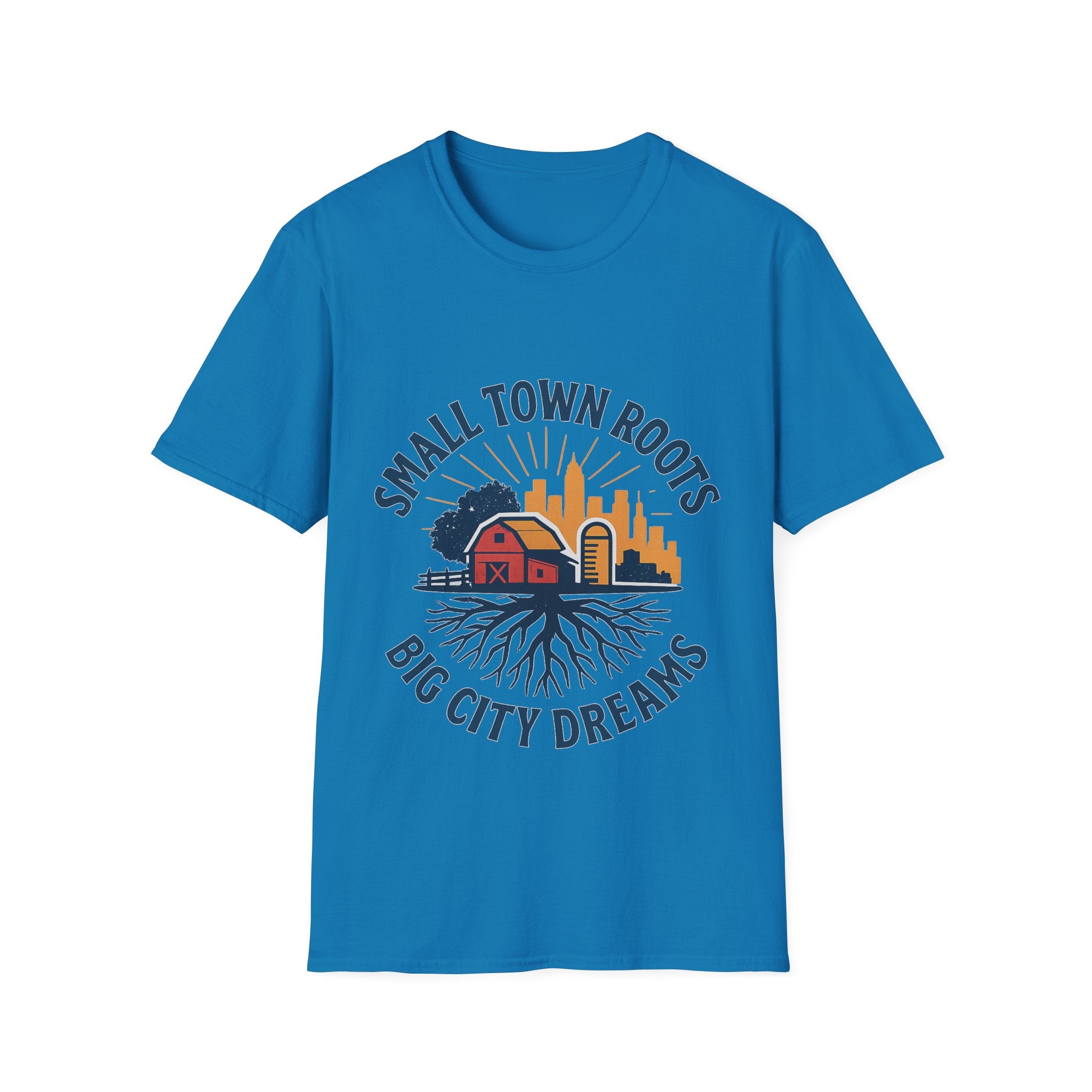 Small Town Roots Big City Dreams Shirt, Hometown Pride Tee, Vintage Americana Tshirt, Country Girl Gift, Small Town Pride