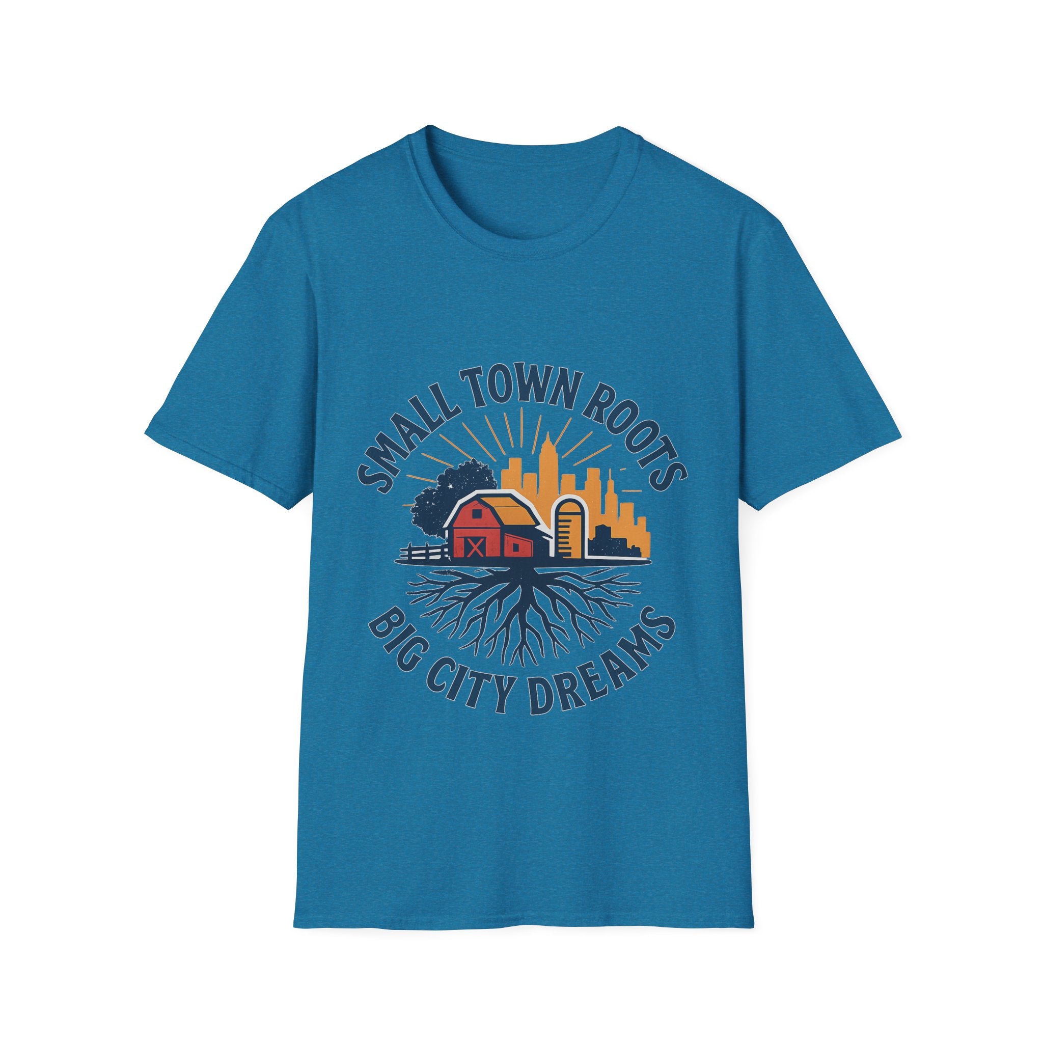 Small Town Roots Big City Dreams Shirt, Hometown Pride Tee, Vintage Americana Tshirt, Country Girl Gift, Small Town Pride