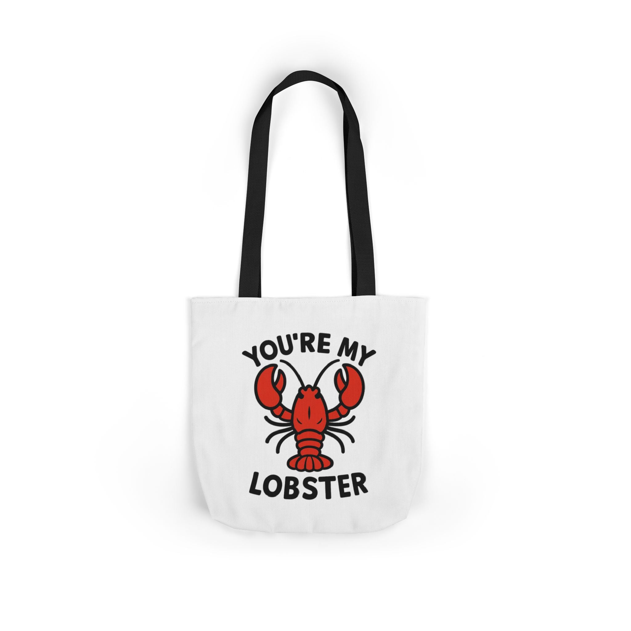 You're My Lobster Tote Bag Friends TV Show Gift Couples Anniversary Boyfriend Girlfriend Soulmate Quote Canvas Beach Bag