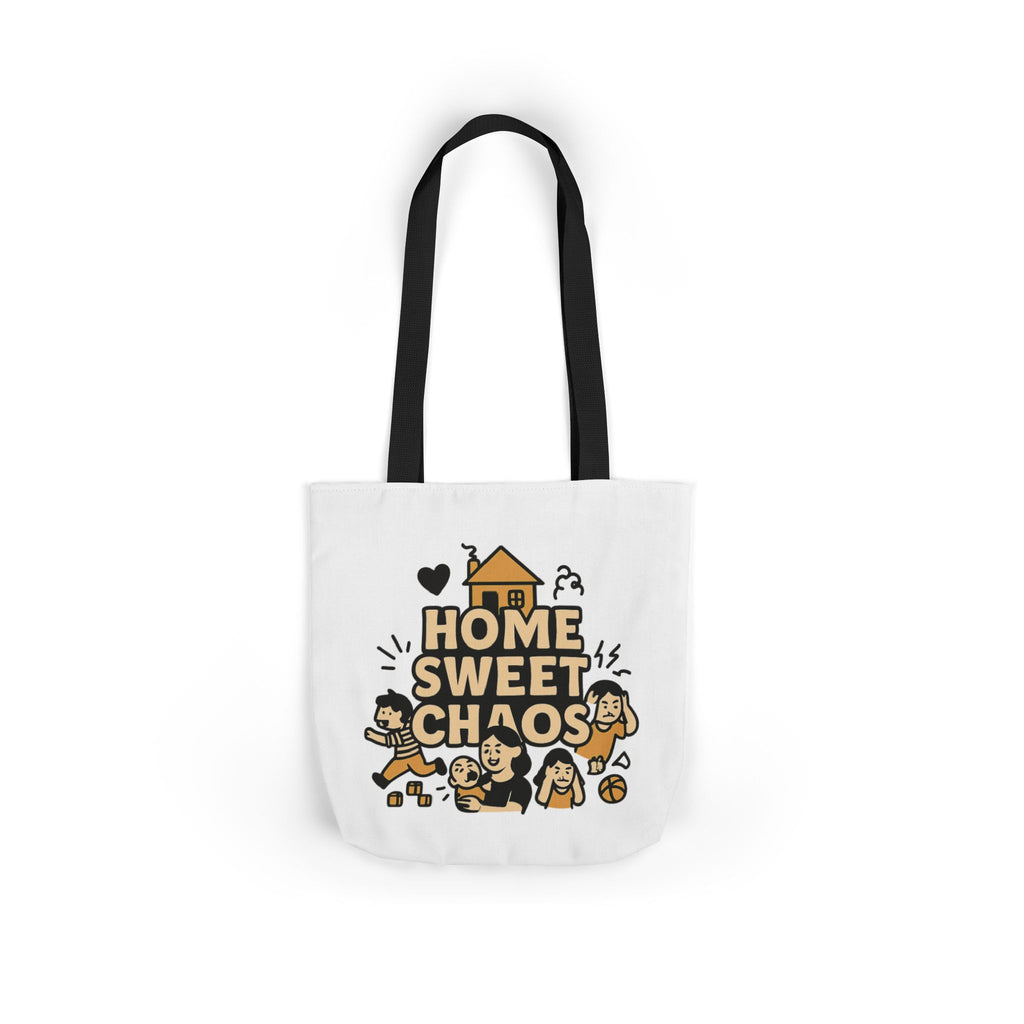 Home Sweet Chaos Tote Bag, Funny Mom Life Gift, Parenting Humor Canvas Tote, New Mom Gift, Chaotic Family Life, Gift for Mom