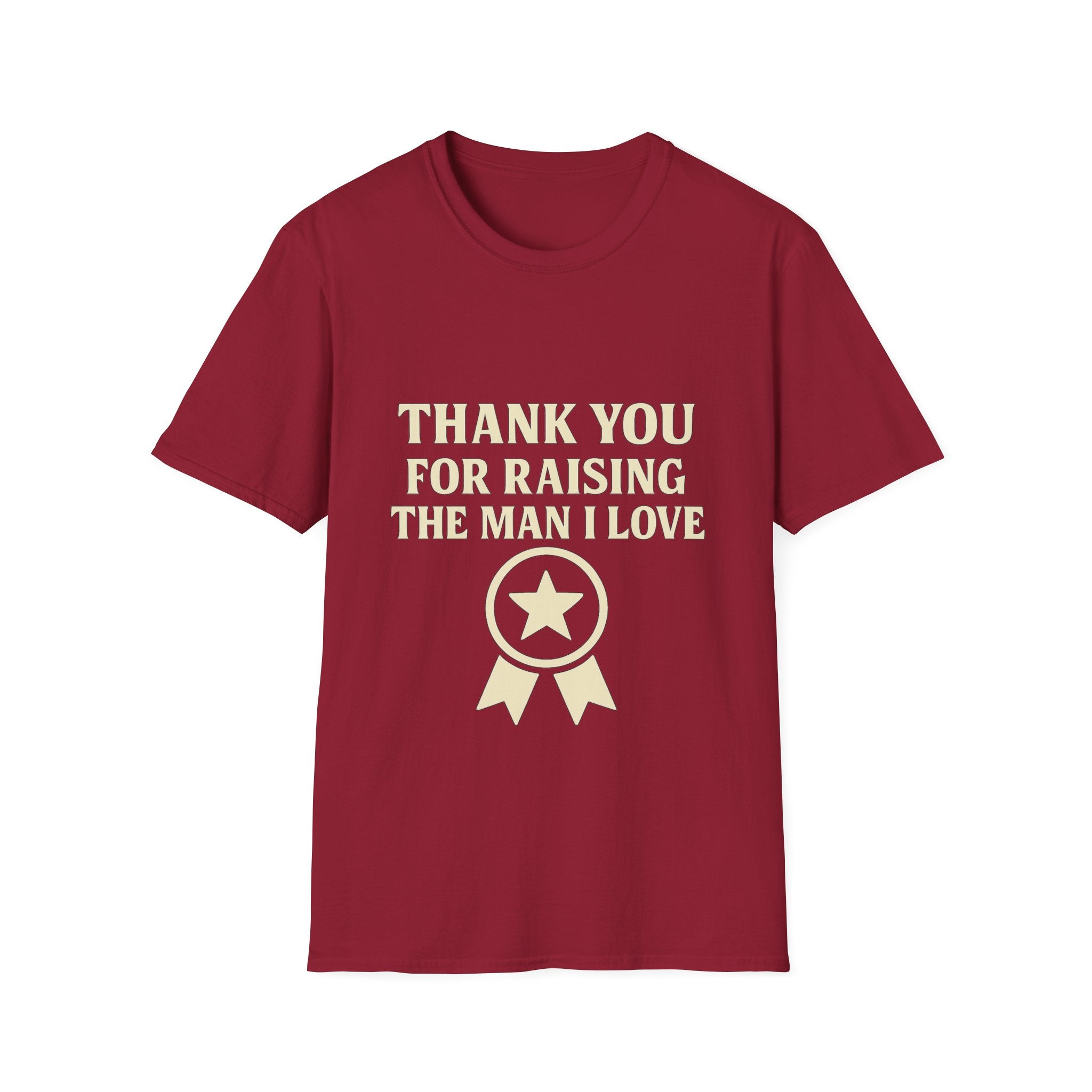 Thank You For Raising The Man I Love Shirt, Mother In Law Gift, Mothers Day Gift From Daughter In Law, MIL Appreciation Tee