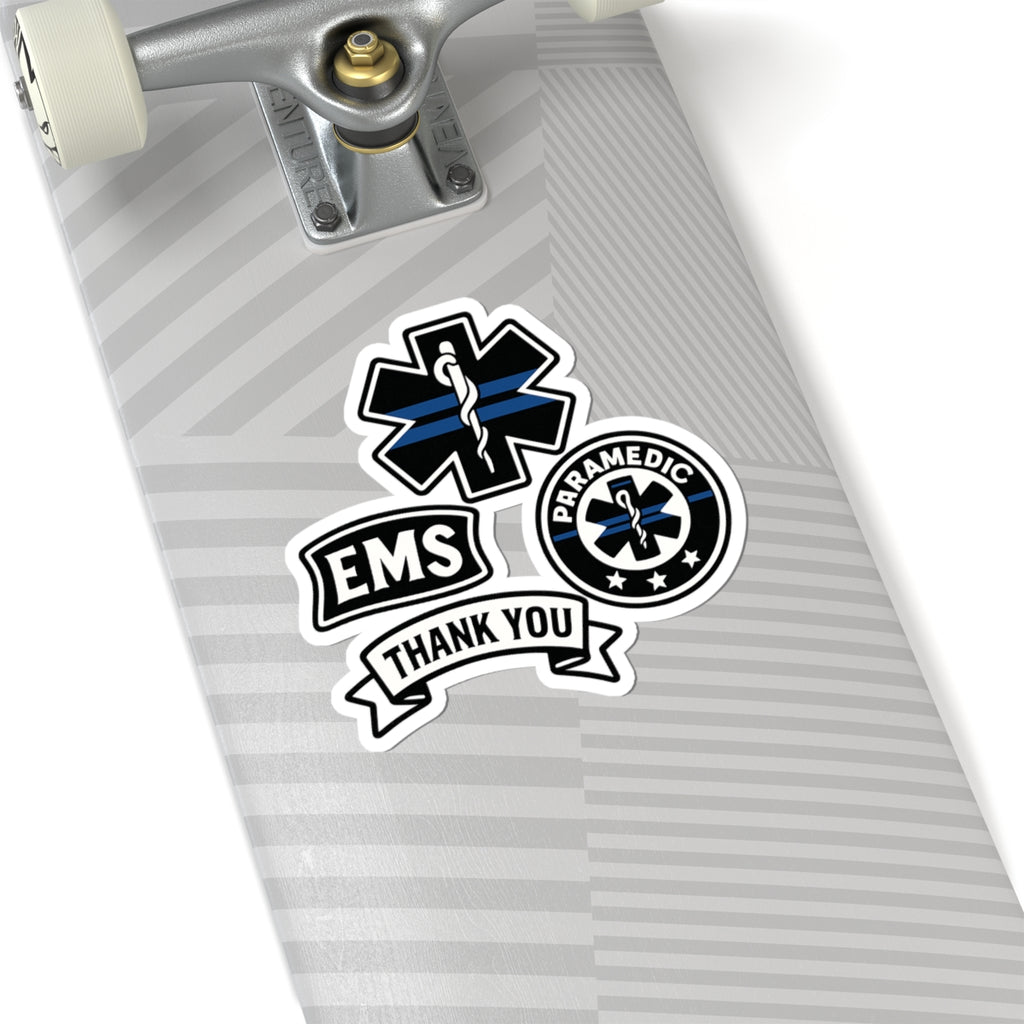 EMS Sticker Pack Star of Life Paramedic EMT Gift Stickers Thin White Line Medic Pride Emergency Medical Services Decals