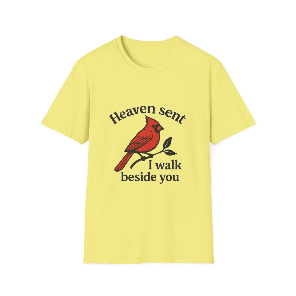 Cardinal Memorial Shirt Heaven Sent Grief Gift Loss of Loved One Remembrance Tee Sympathy Gift Bereavement Comfort Shirt