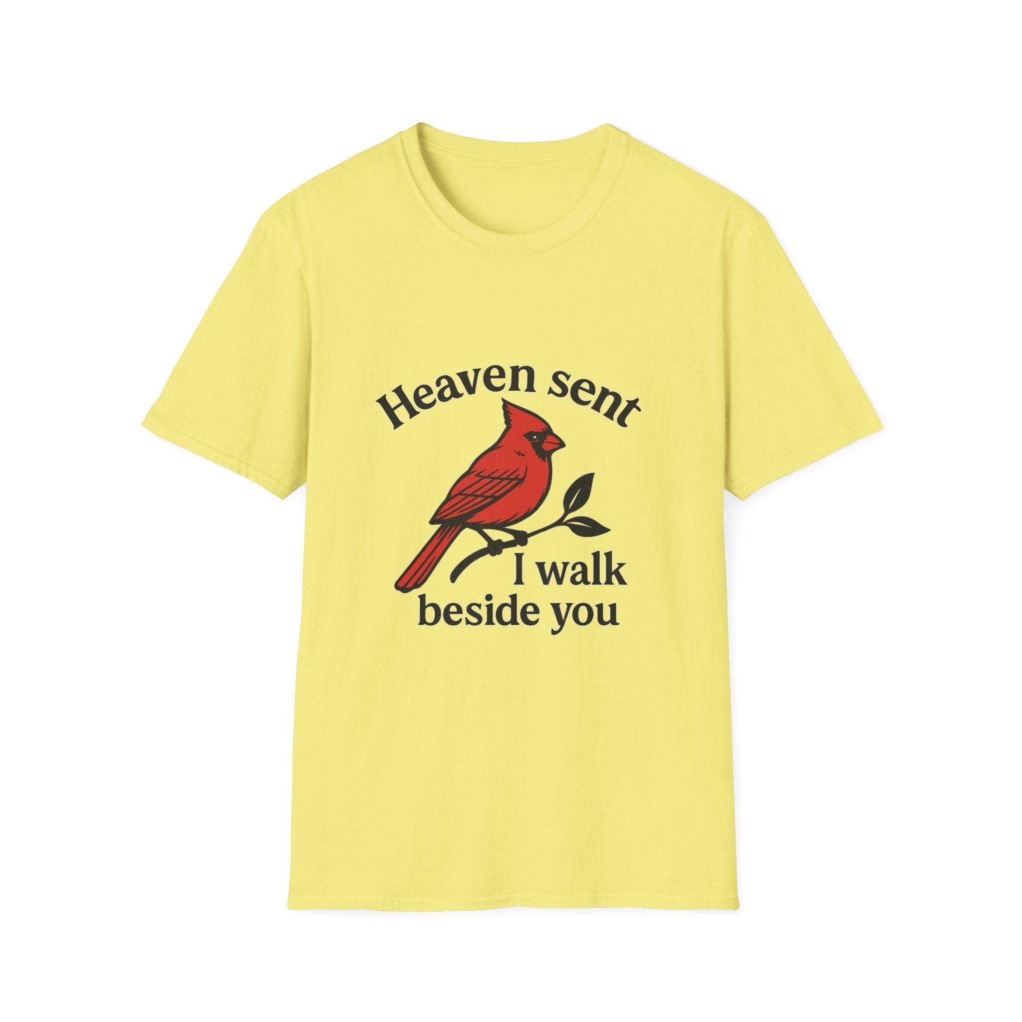 Cardinal Memorial Shirt Heaven Sent Grief Gift Loss of Loved One Remembrance Tee Sympathy Gift Bereavement Comfort Shirt