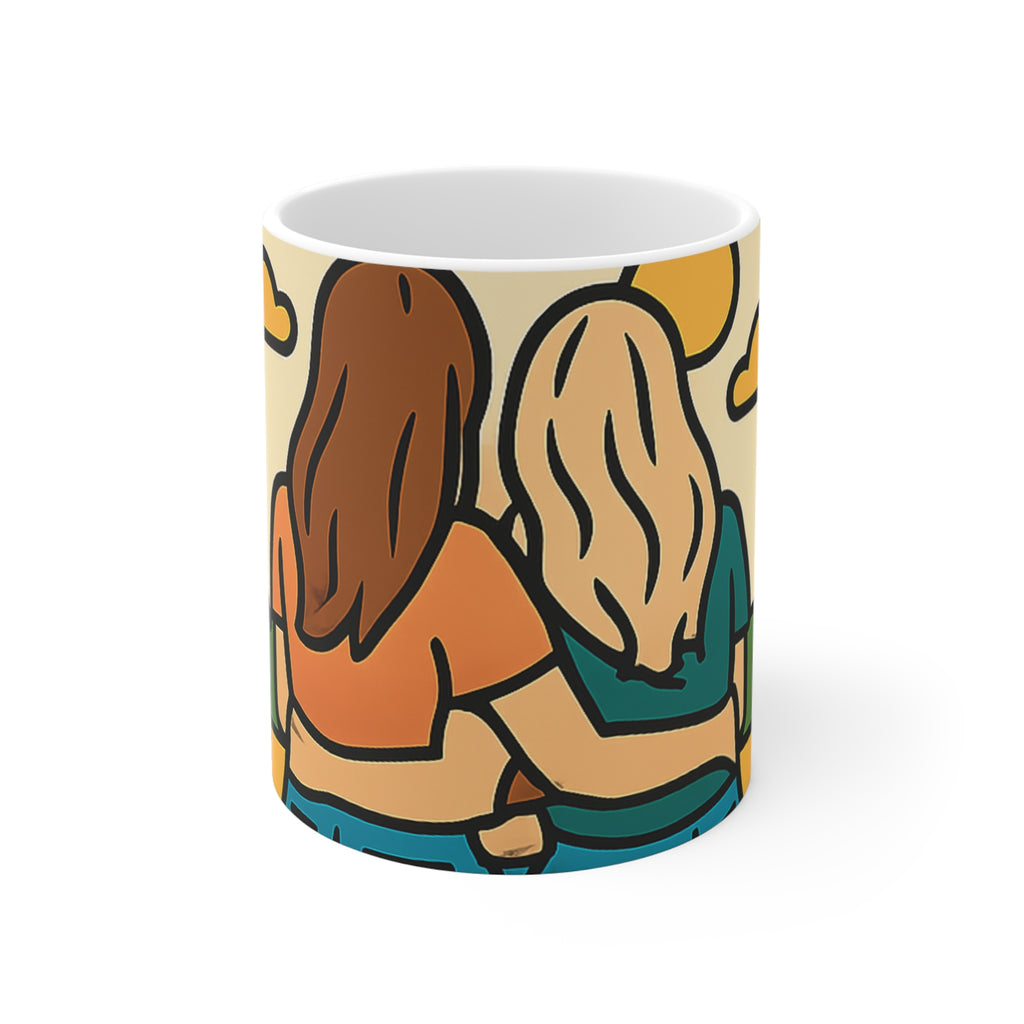 Soul Sisters Forever Custom Photo Mug, Best Friend Gift Personalized Picture Coffee Mug, Friendship Day Gift for BFF Birthday