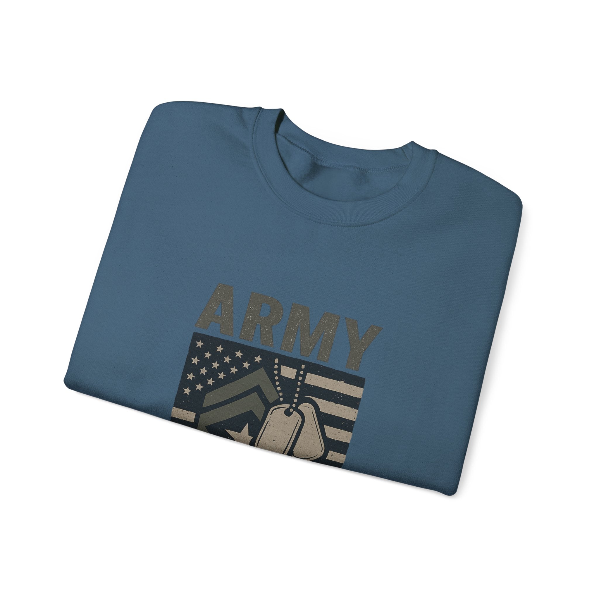 Army Strong Dad Sweatshirt, Military Father's Day Gift, Active Duty Dad Shirt, Army Dad Appreciation, Patriotic Military Family