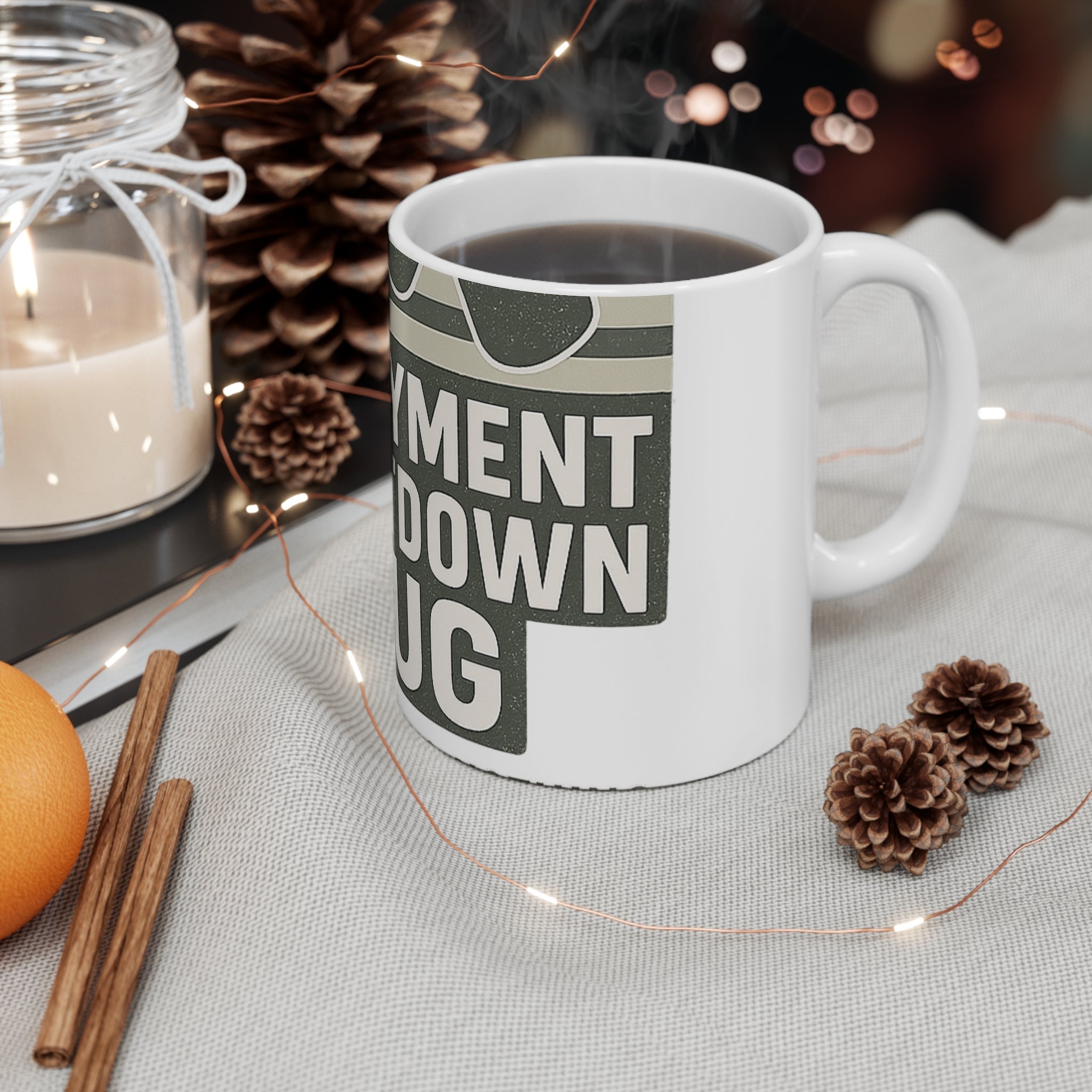 Deployment Countdown Mug Military Spouse Gift Distance Means Nothing Quote Coffee Cup Milso Strong Together Homecoming Present