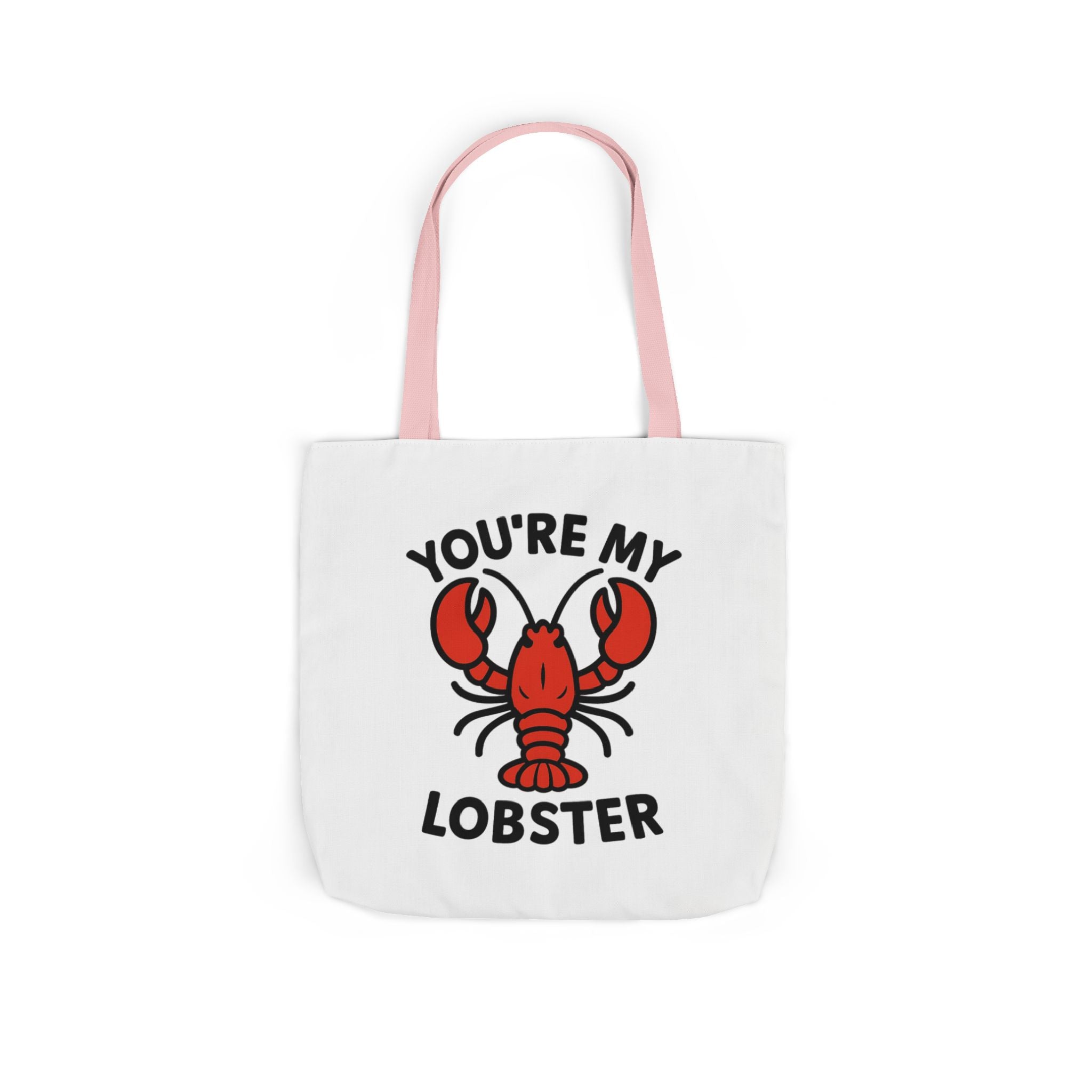 You're My Lobster Tote Bag Friends TV Show Gift Couples Anniversary Boyfriend Girlfriend Soulmate Quote Canvas Beach Bag