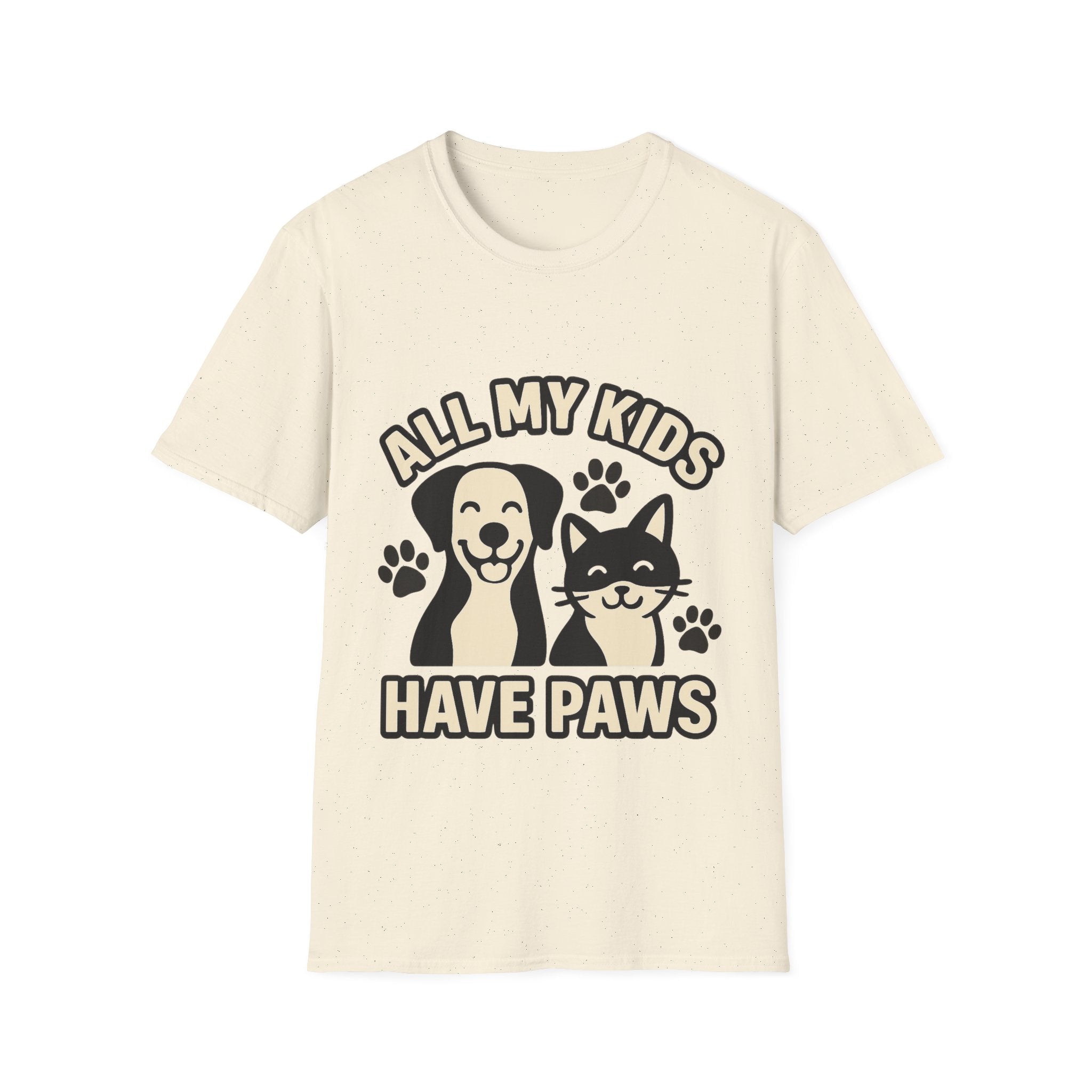 All My Kids Have Paws Shirt, Pet Mom T-Shirt, Dog Mom Cat Mom Gift, Fur Mama Tee, Pet Parent Shirt, Mothers Day Gift for Dog Lover