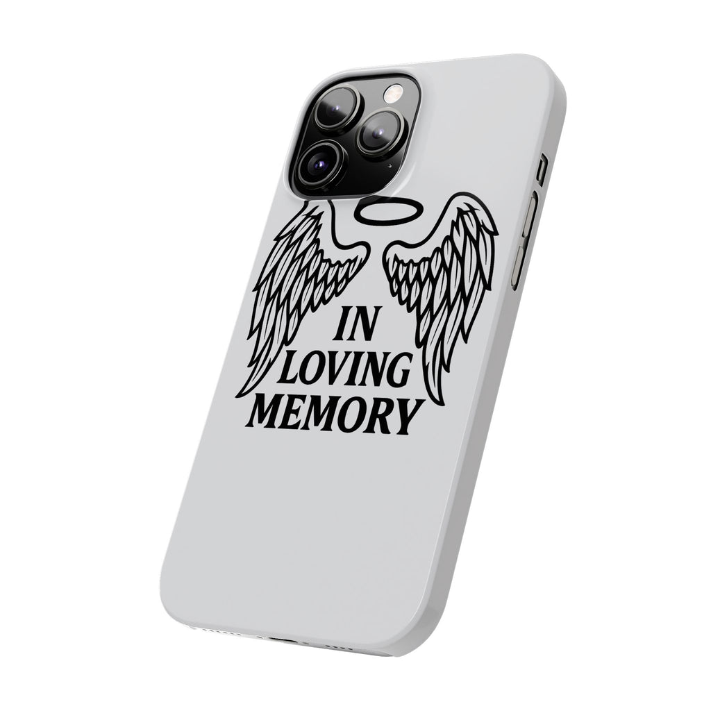 Guardian Angel Wings Phone Case In Loving Memory Sympathy Gift Memorial Remembrance Heaven Spiritual Protection Loss Grief Support