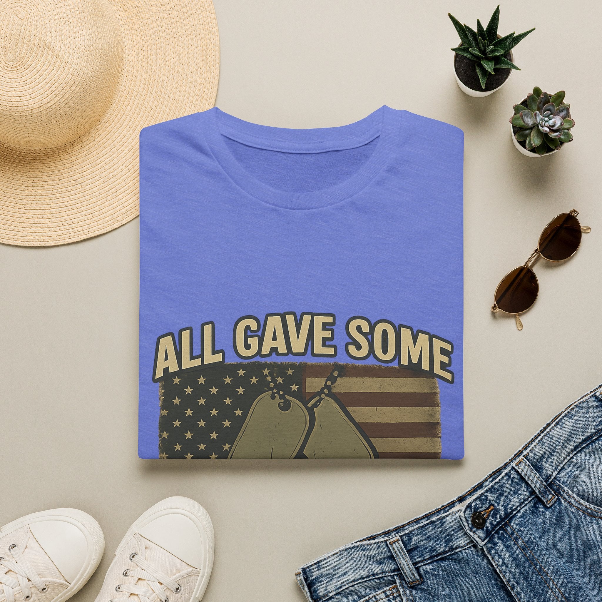 Custom Veteran Shirt | All Gave Some Some Gave All | Personalized Veterans Day Gift | Military Family Pride Tshirt with Name & Dates
