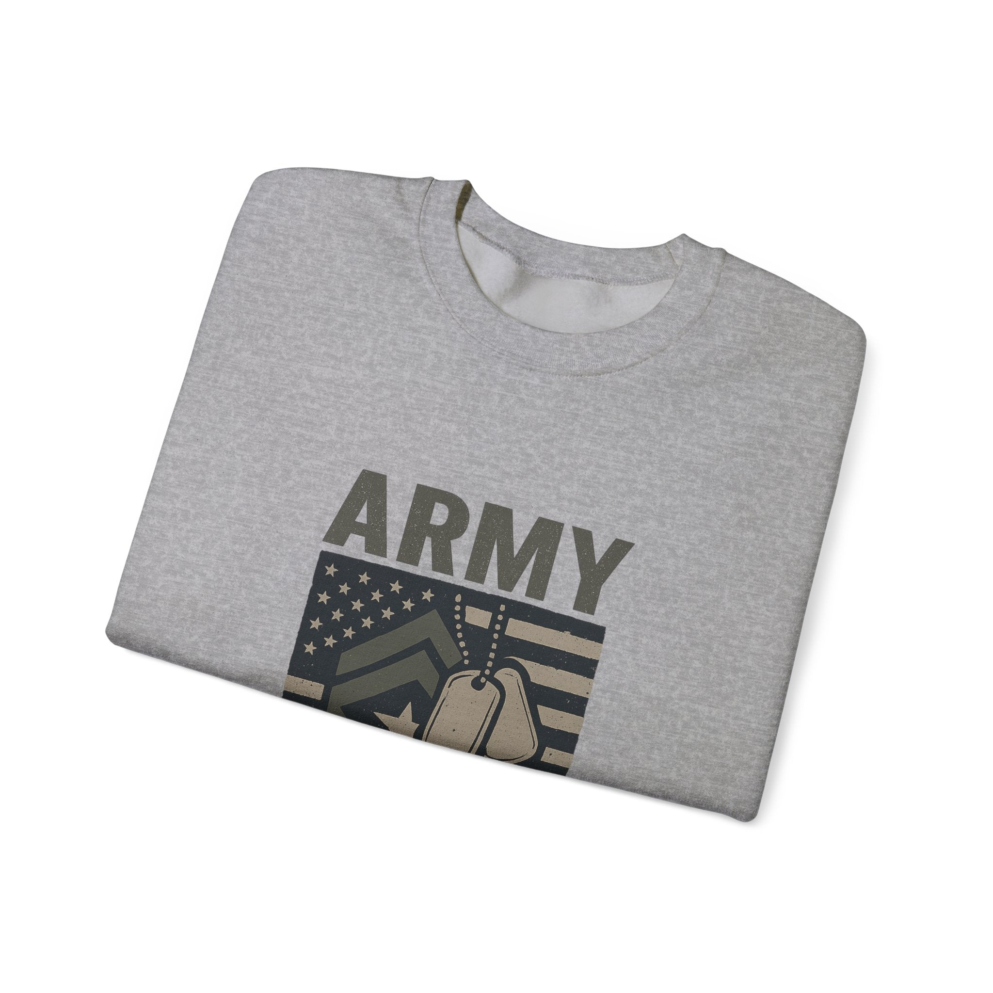 Army Strong Dad Sweatshirt, Military Father's Day Gift, Active Duty Dad Shirt, Army Dad Appreciation, Patriotic Military Family