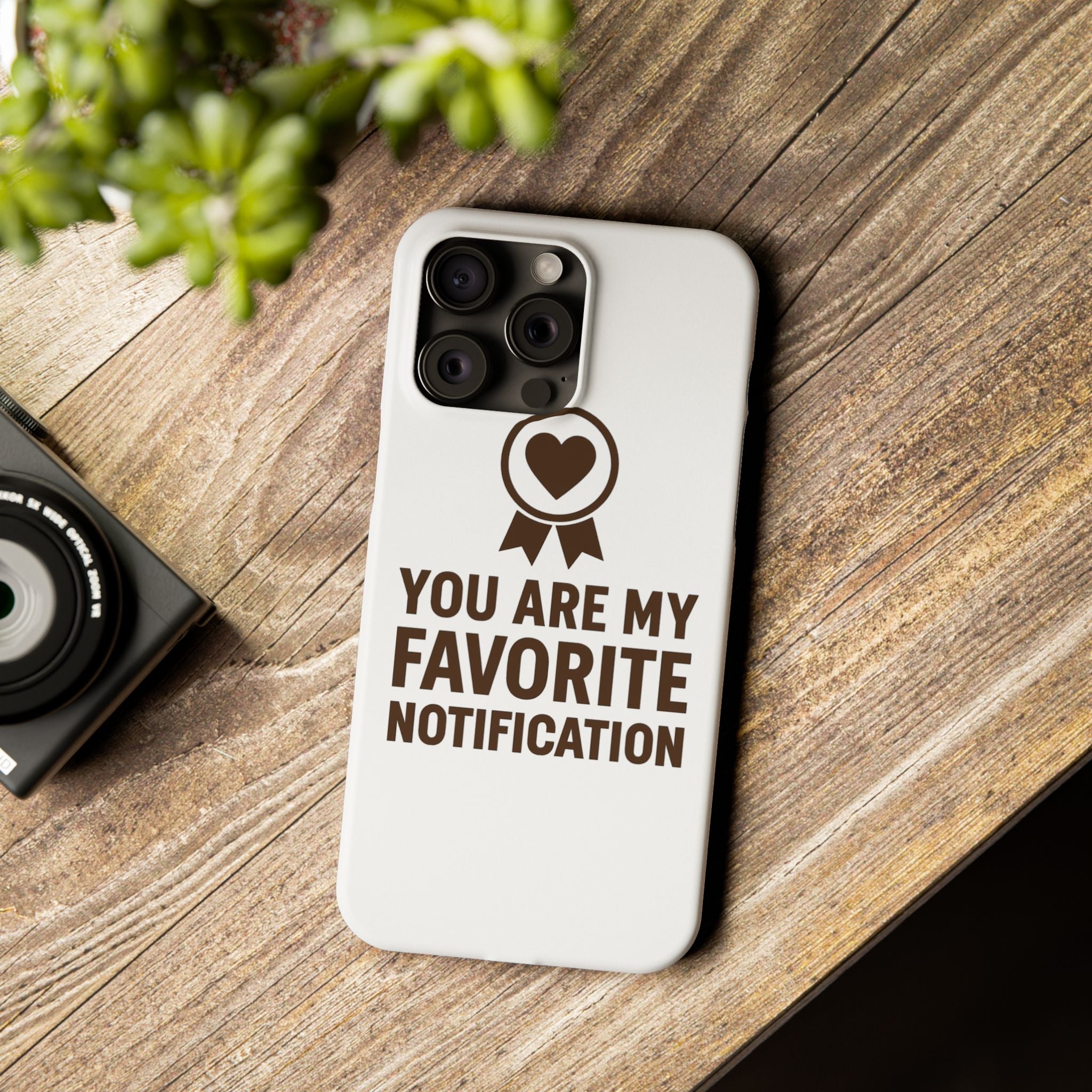 You Are My Favorite Notification Phone Case, Romantic Anniversary Gift for Boyfriend Girlfriend, Cute Couple Phone Case Love Gift