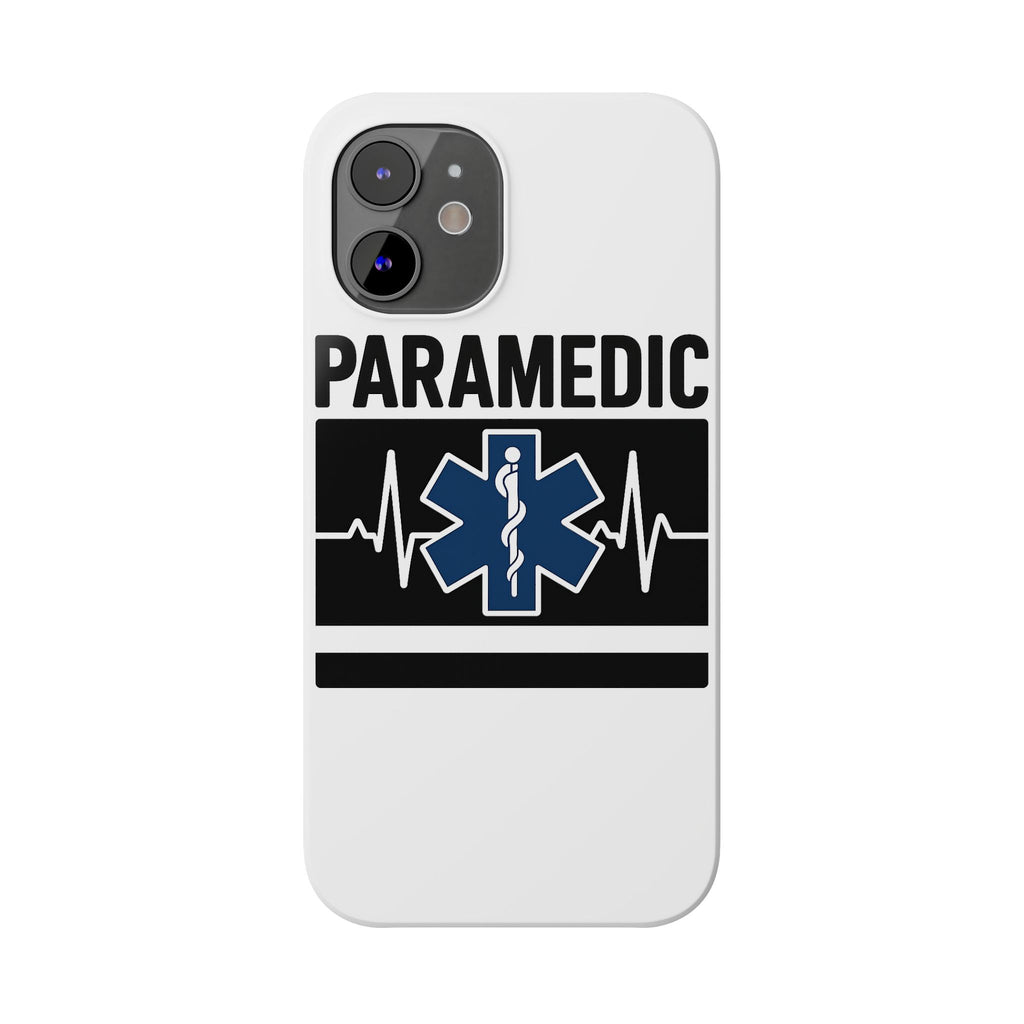 Paramedic Phone Case EMS Gift Heartbeat Star of Life EMT Medical First Responder Thin White Line Hero Appreciation