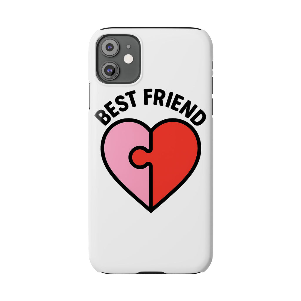 Best Friend Phone Case Set Puzzle Heart Matching BFF Gifts for Besties Friendship Phone Cases Cute Teen Gift for Her