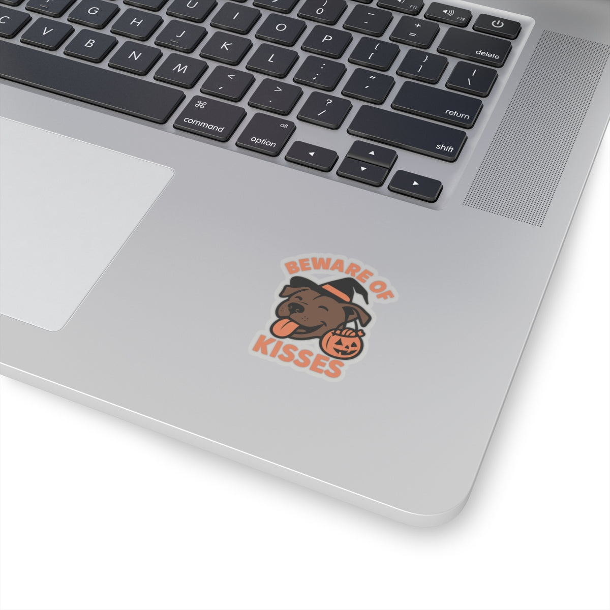 Beware of Kisses Pitbull Halloween Sticker Pack