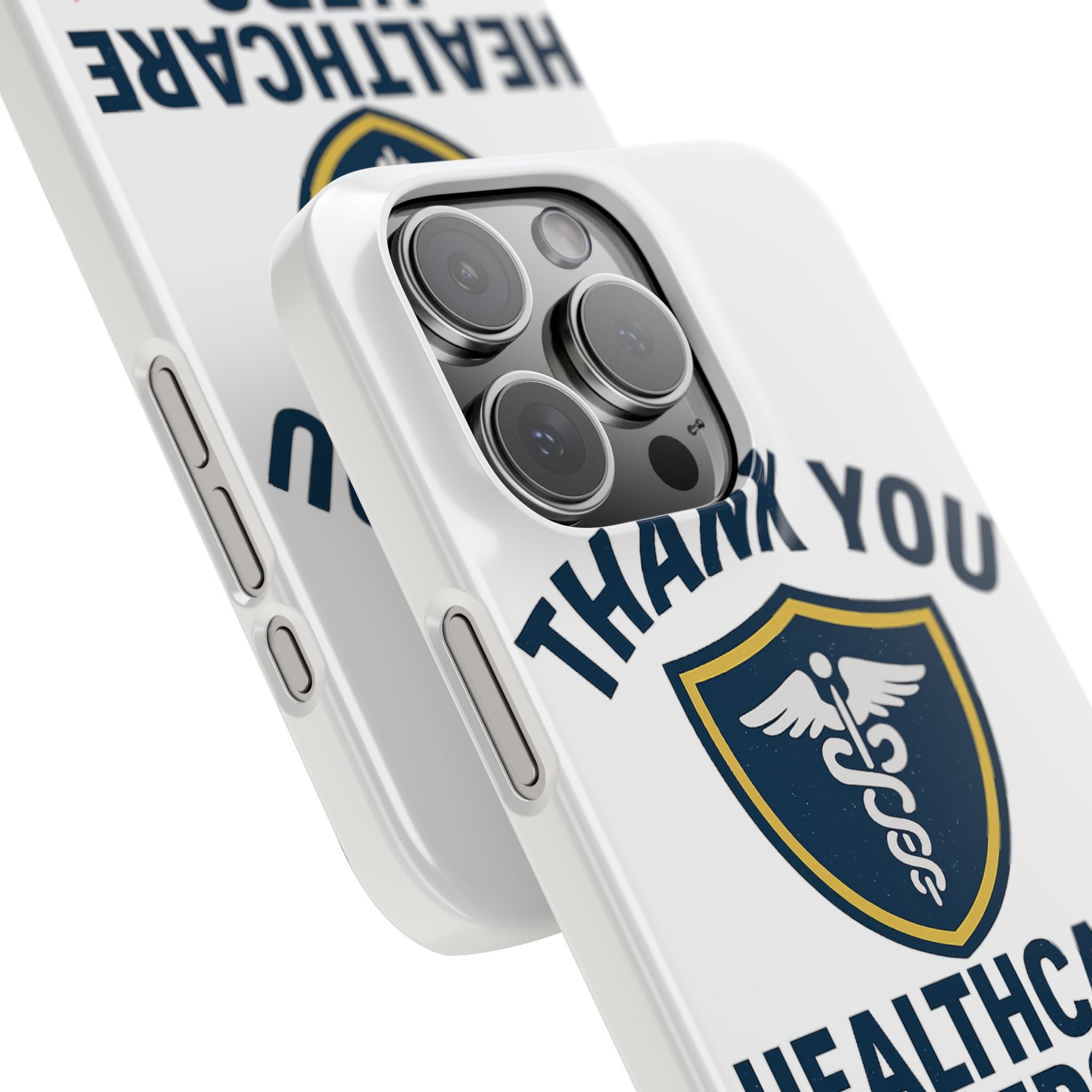 Thank You Healthcare Hero Phone Case, Nurse Appreciation Gift, Medical Worker Gift, Grateful for Heroes Like You, Nurses Week Gift
