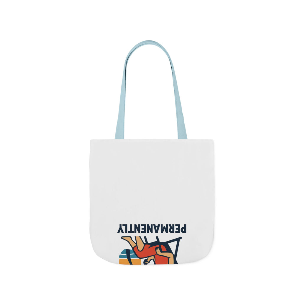 Out of Office Permanently Tote Bag, Retirement Gift for Women, Retiree Travel Bag, Funny Retirement Party Gift Coworker
