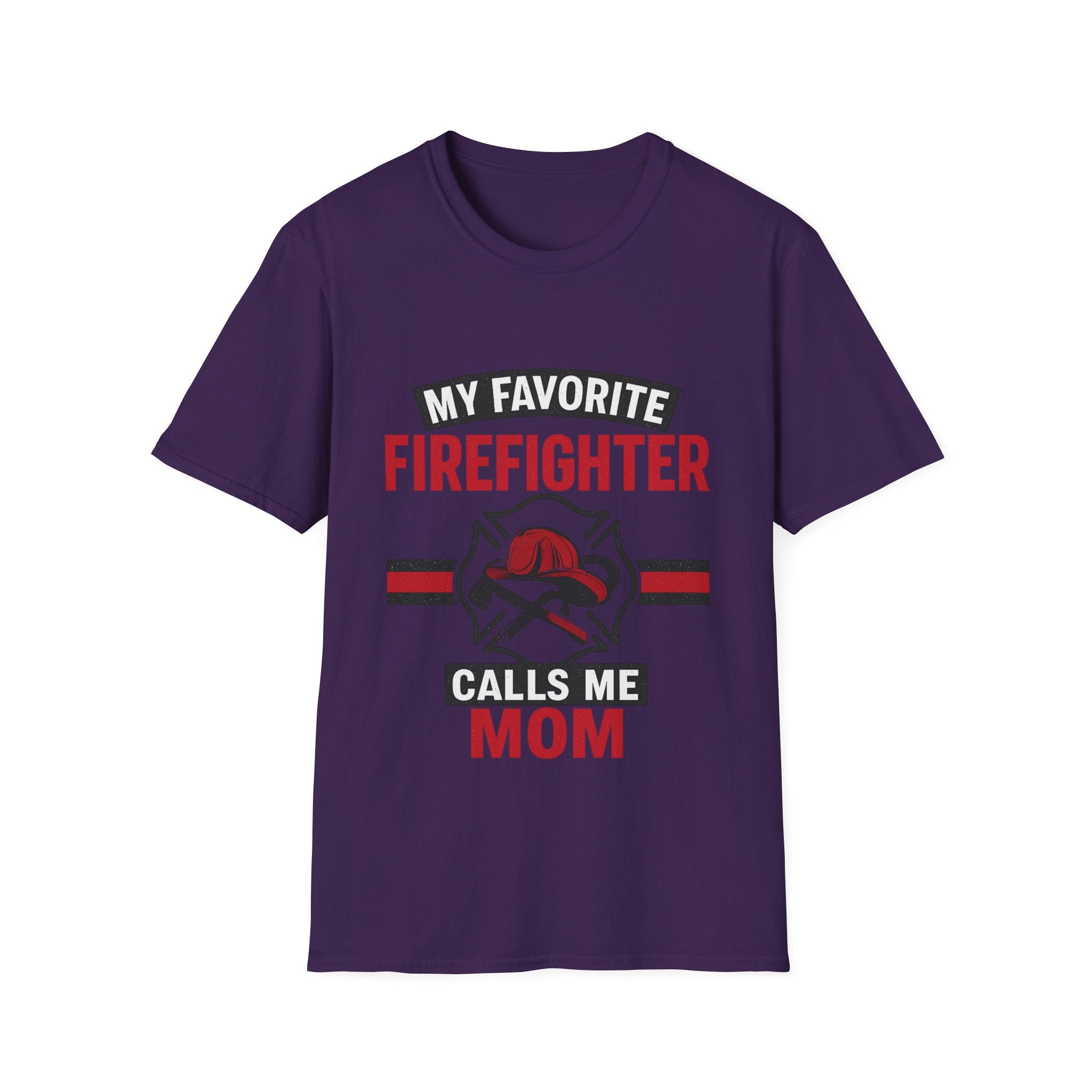 My Favorite Firefighter Calls Me Mom Shirt, Firefighter Mom Gift, Mother's Day Shirt, Proud Fire Mom Tee, Fireman Mom T-Shirt