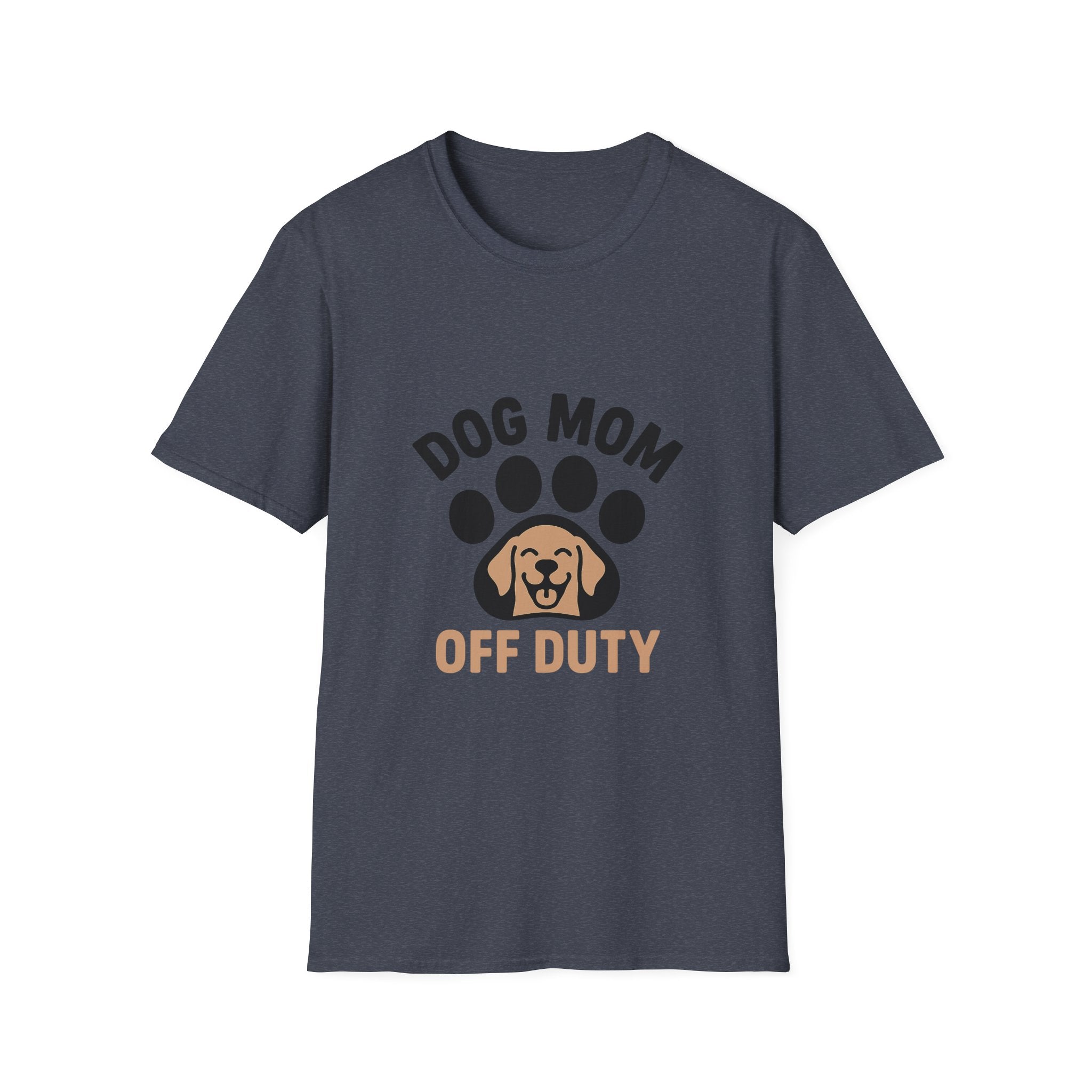 Dog Mom Off Duty Shirt, Dog Lover Gift, Paw Print T-Shirt, Dog Mom Tee, Funny Dog Owner Shirt, Dog Mama Clothing, Pet Parent
