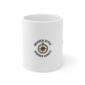 Wander Often Wonder Always Mug, Vintage Compass Travel Coffee Mug, Adventure Wanderlust Gift for Travelers, Explorer Gift