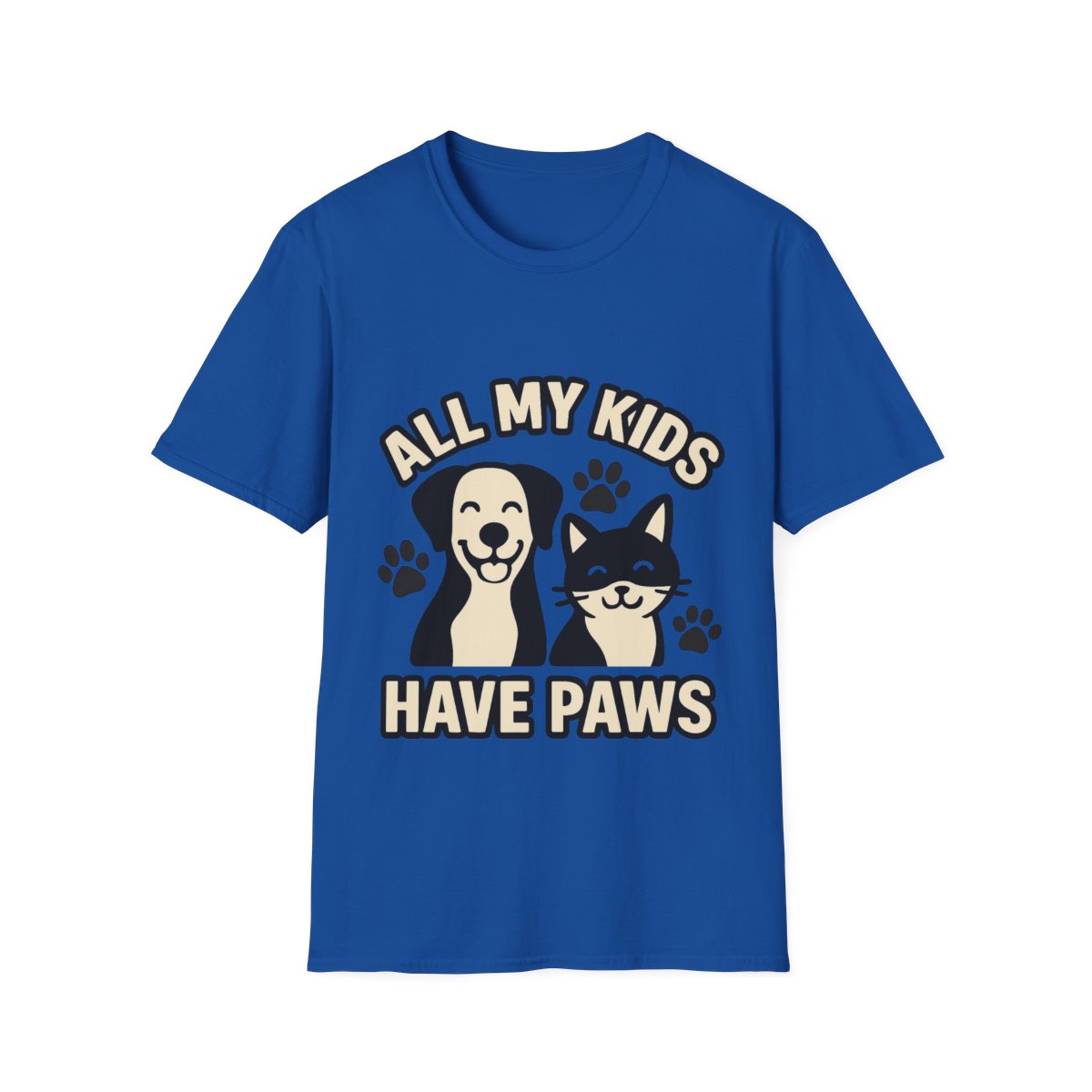 All My Kids Have Paws Shirt, Pet Mom T-Shirt, Dog Mom Cat Mom Gift, Fur Mama Tee, Pet Parent Shirt, Mothers Day Gift for Dog Lover