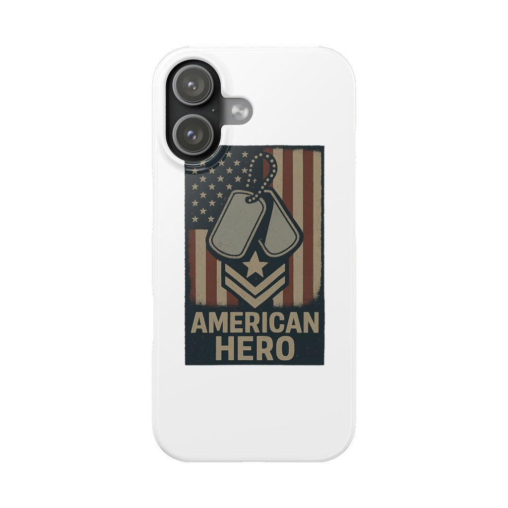 American Hero Flag Tribute Phone Case