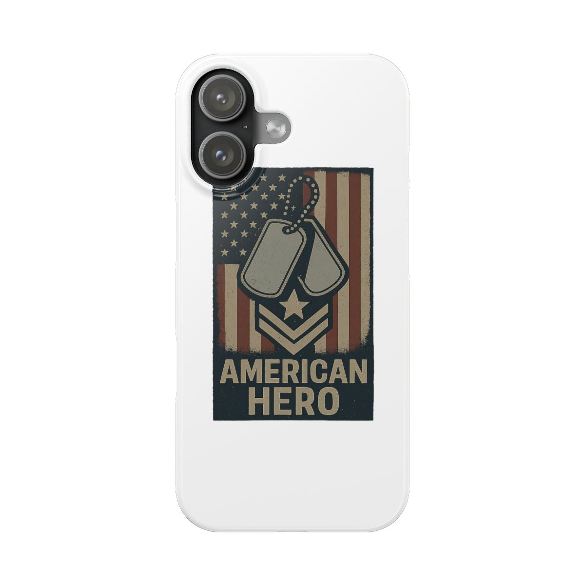American Hero Flag Tribute Phone Case