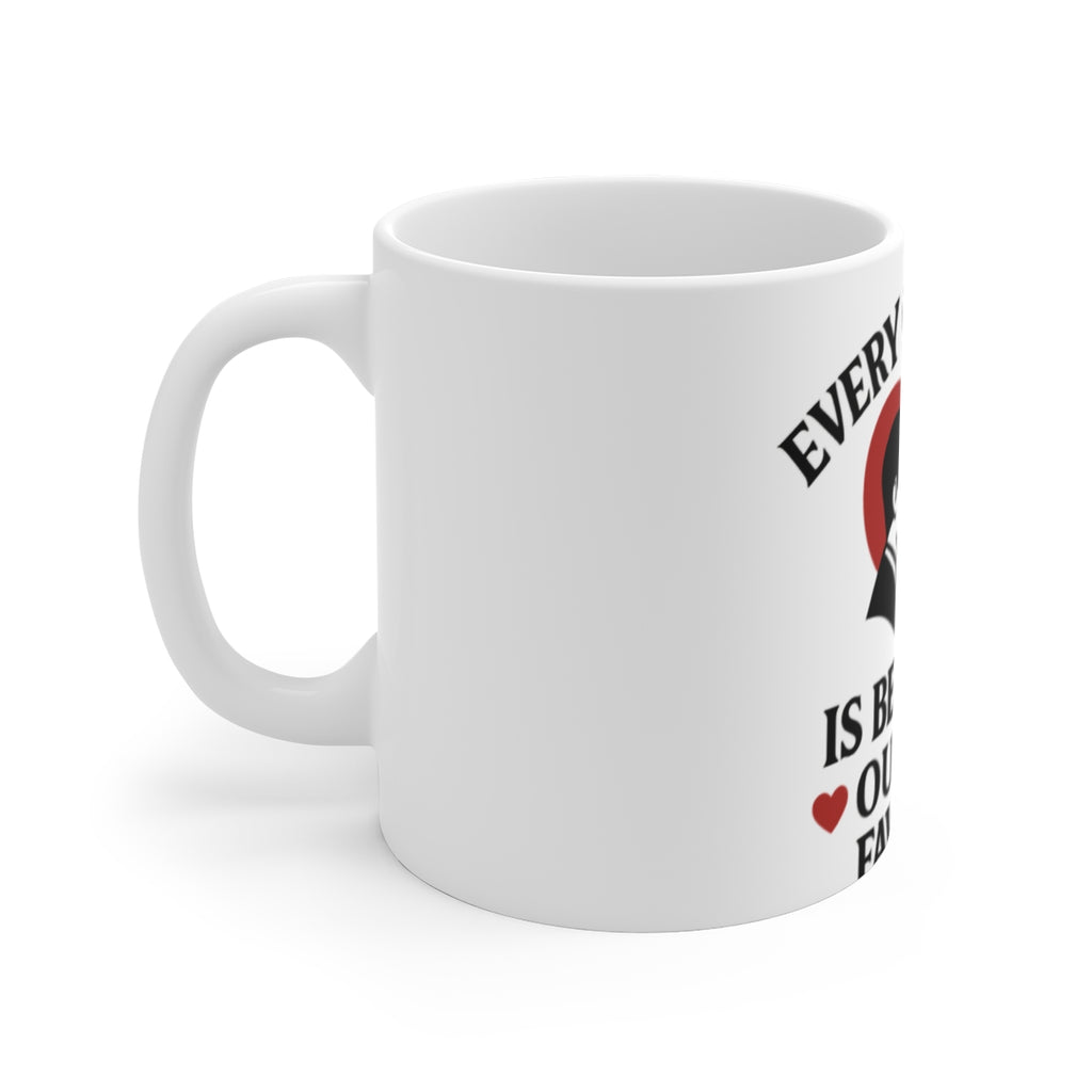 Anniversary Mug for Husband Wife, Every Love Story Is Beautiful Ours Is My Favorite, Romantic Coffee Mug Gift for Couples
