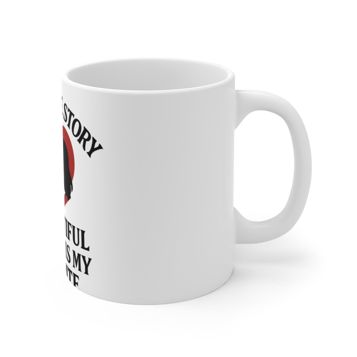 Anniversary Mug for Husband Wife, Every Love Story Is Beautiful Ours Is My Favorite, Romantic Coffee Mug Gift for Couples