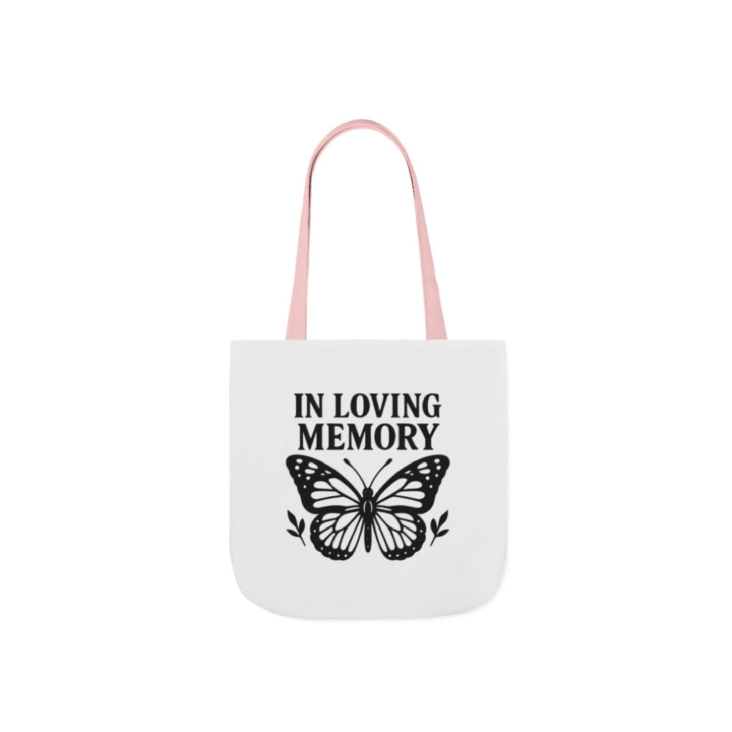 Butterfly Memorial Tote Bag, In Loving Memory Gift, Funeral Remembrance, Celebration of Life, Sympathy Gift for Loss
