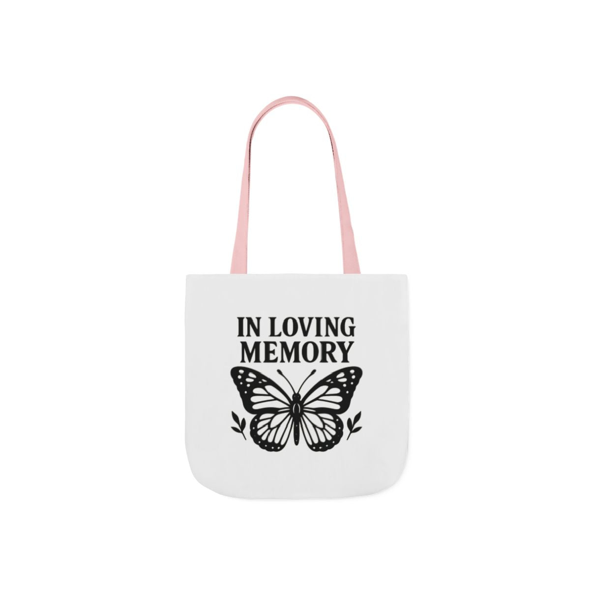 Butterfly Memorial Tote Bag, In Loving Memory Gift, Funeral Remembrance, Celebration of Life, Sympathy Gift for Loss