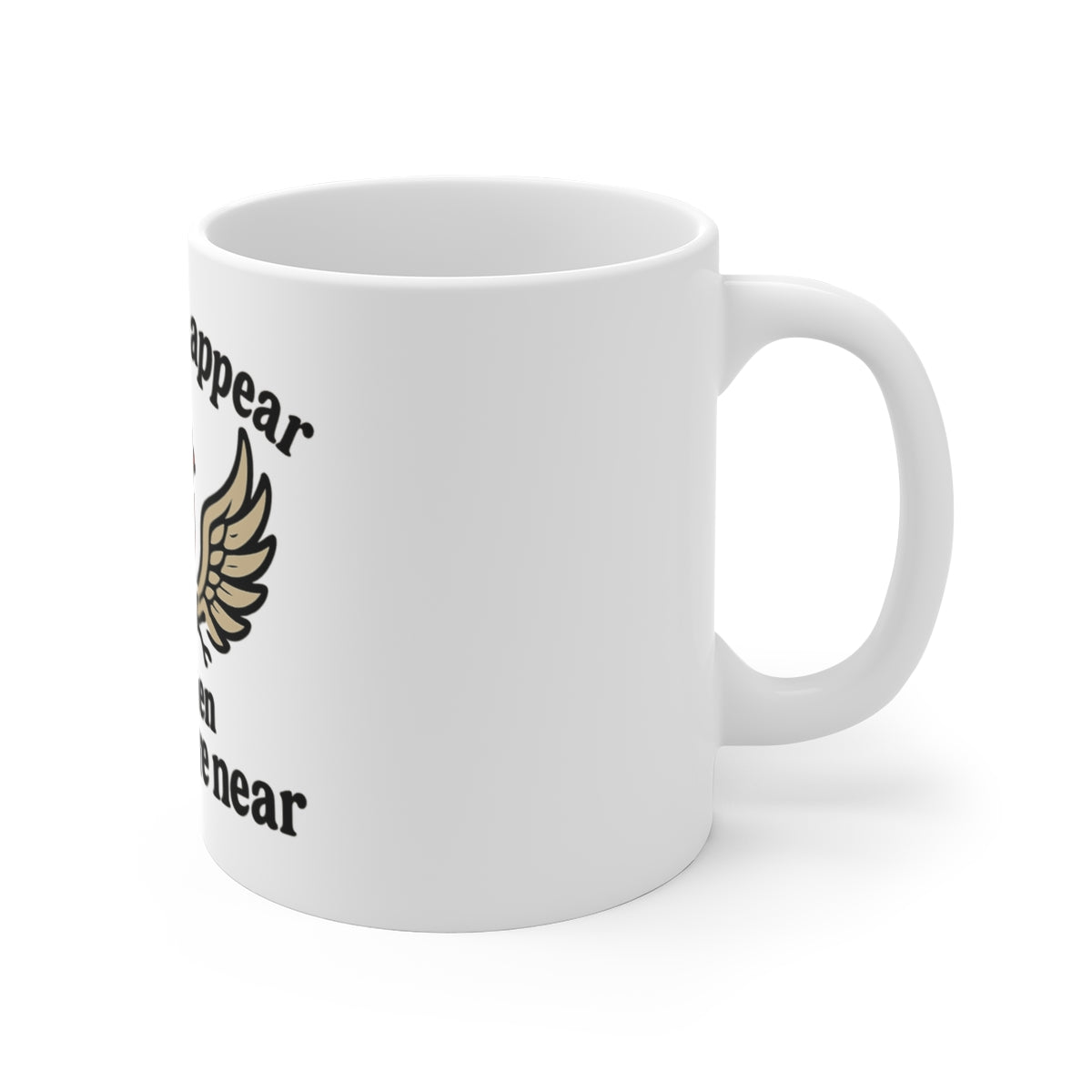 Cardinal Memorial Mug Cardinals Appear When Angels Are Near Grief Gift Remembrance Mug Sympathy Gift Loss of Loved One Bereavement