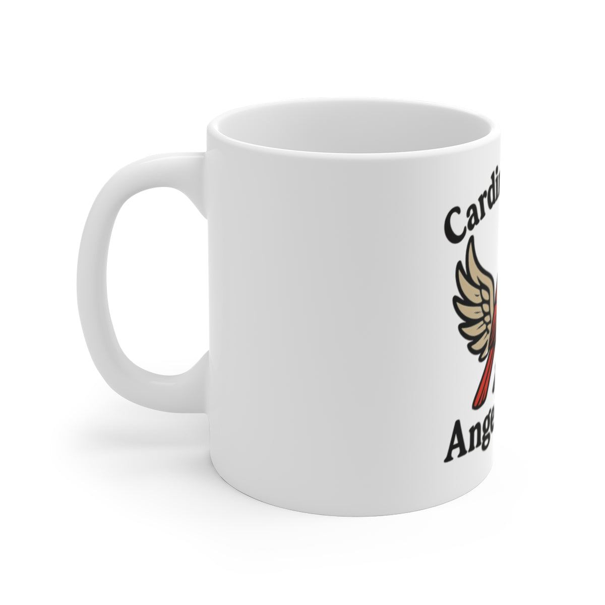 Cardinal Memorial Mug Cardinals Appear When Angels Are Near Grief Gift Remembrance Mug Sympathy Gift Loss of Loved One Bereavement