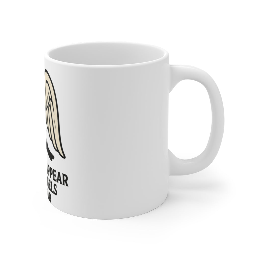 Cardinal Memorial Mug, Sympathy Gift Loss of Loved One, Cardinals Appear When Angels Are Near, Remembrance Grief Bereavement Gift